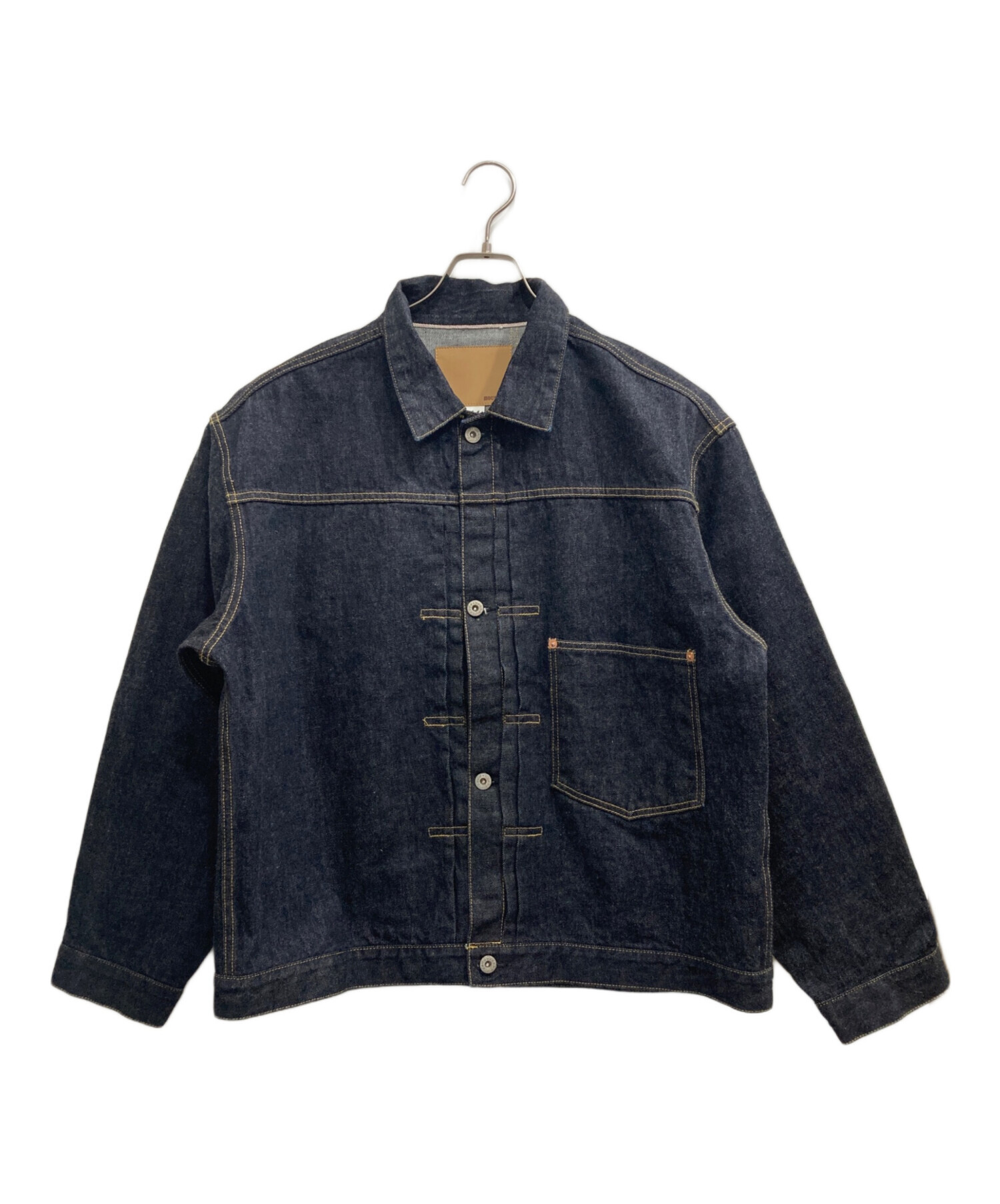 中古・古着通販】HOUSTON (ヒューストン) TYPE-1 DENIM JACKET T-BACK