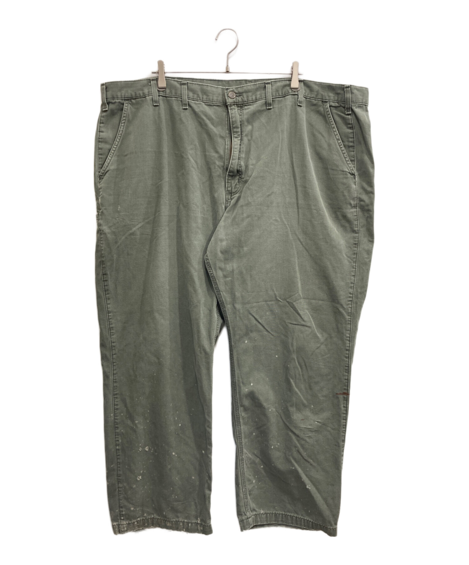 中古・古着通販】CarHartt (カーハート) ワークパンツ グリーン サイズ