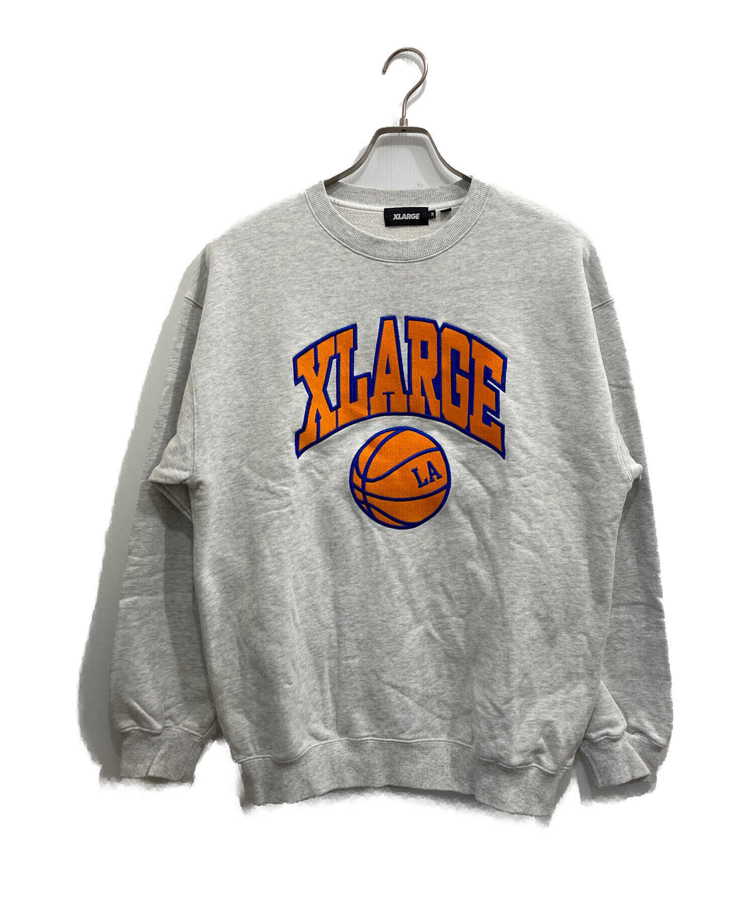 中古・古着通販】X-LARGE (エクストララージ) COLLEGE LOGO CREWNECK