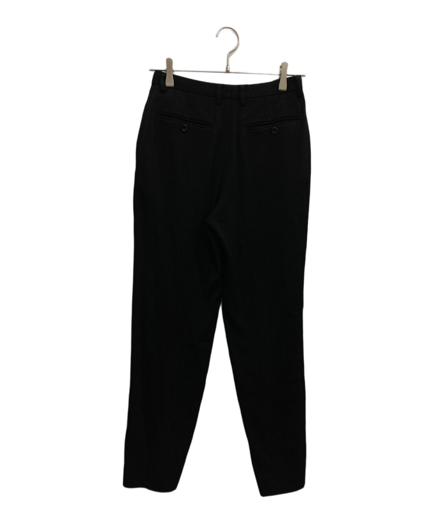 90ss ISSEY MIYAKE MEN ウールギャバワイドスラックス 中古・古着通販】ISSEY MIYAKE (イッセイミヤケ) ウールスラックス