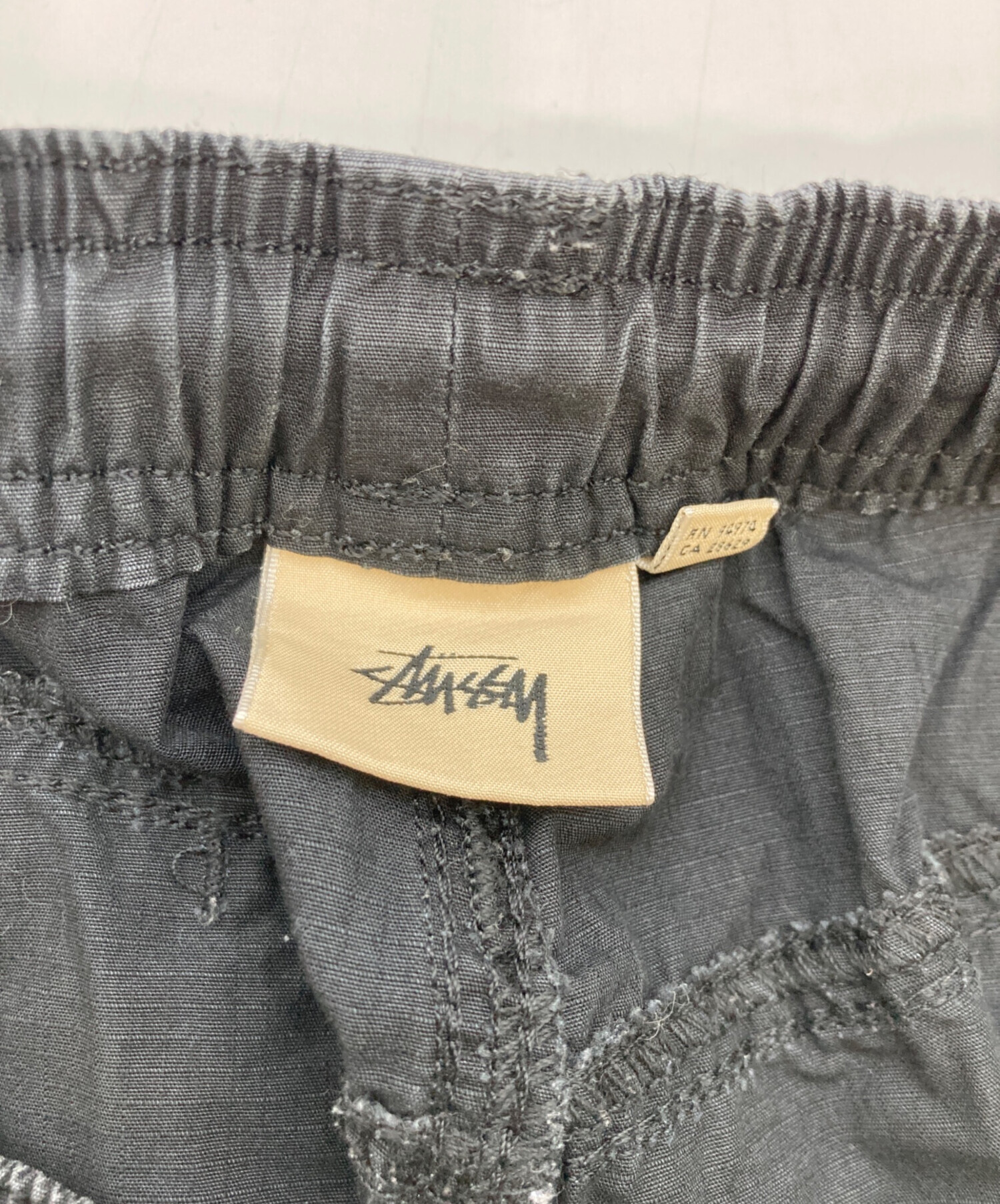 中古・古着通販】stussy (ステューシー) カーゴパンツ ブラック サイズ