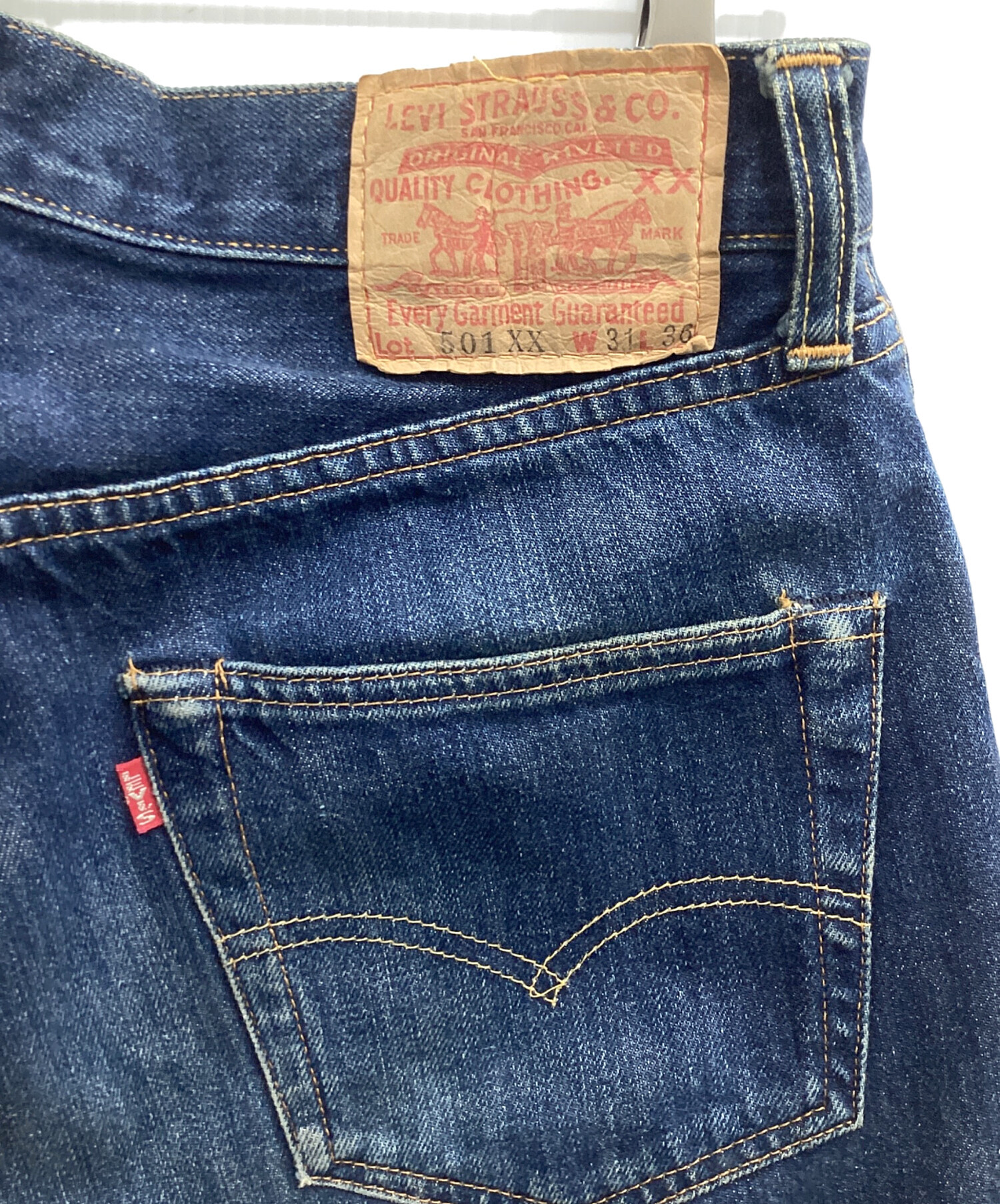 Levi's 501XX デニムパンツ W31 L36 swag 中古・古着通販】LEVI'S