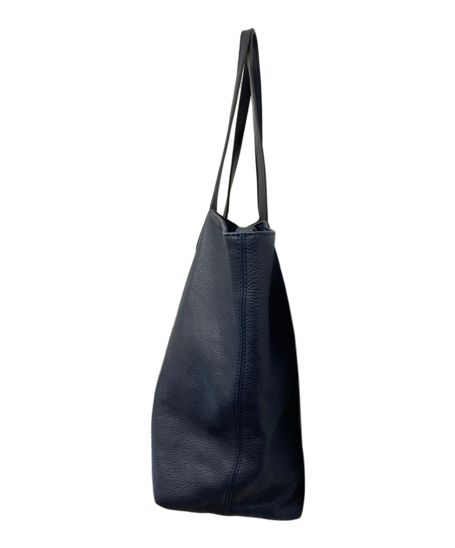 中古・古着通販】Felisi (フェリージ) レザートートバッグ ネイビー 
