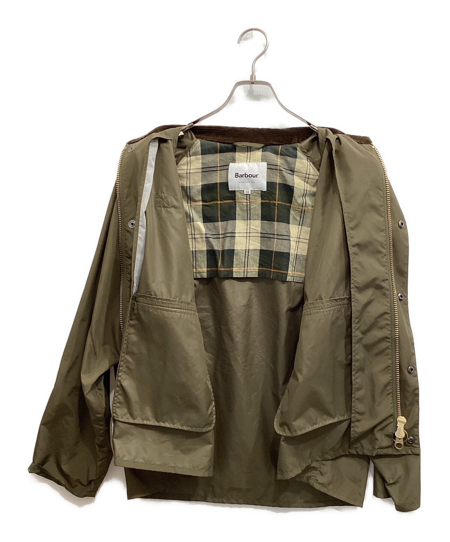 中古・古着通販】Barbour (バブアー) JW BIG SPEY オリーブ サイズ:38
