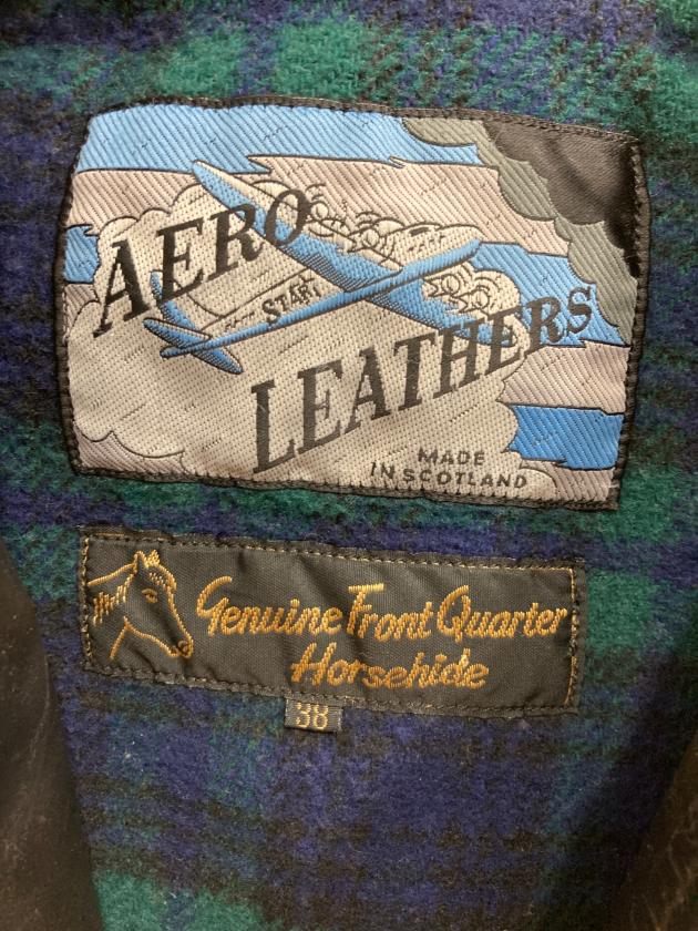 中古・古着通販】Aero LEATHER (エアロレザー) シングルライダース