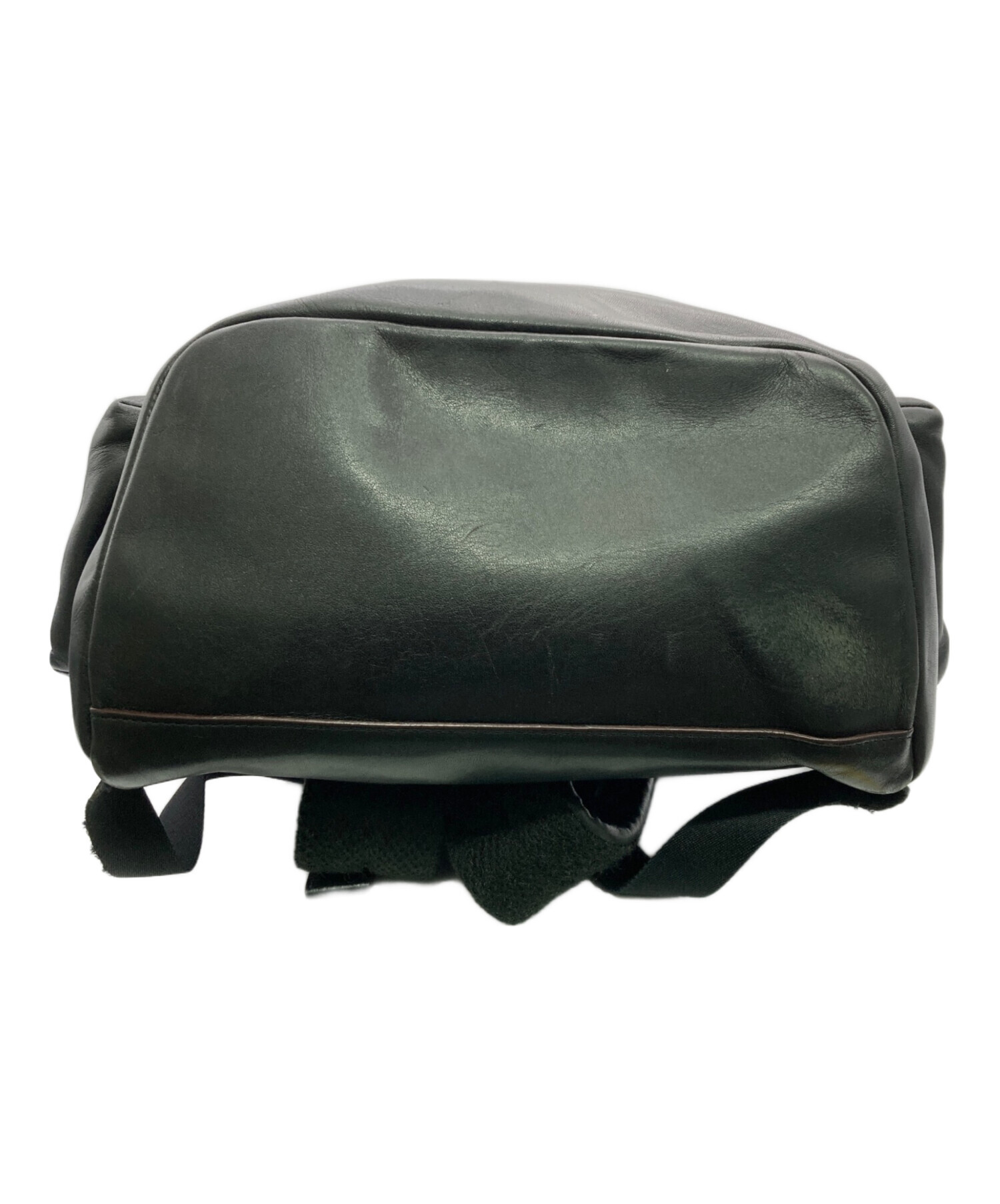 中古・古着通販】COACH (コーチ) レザーリュック ブラック｜ブランド