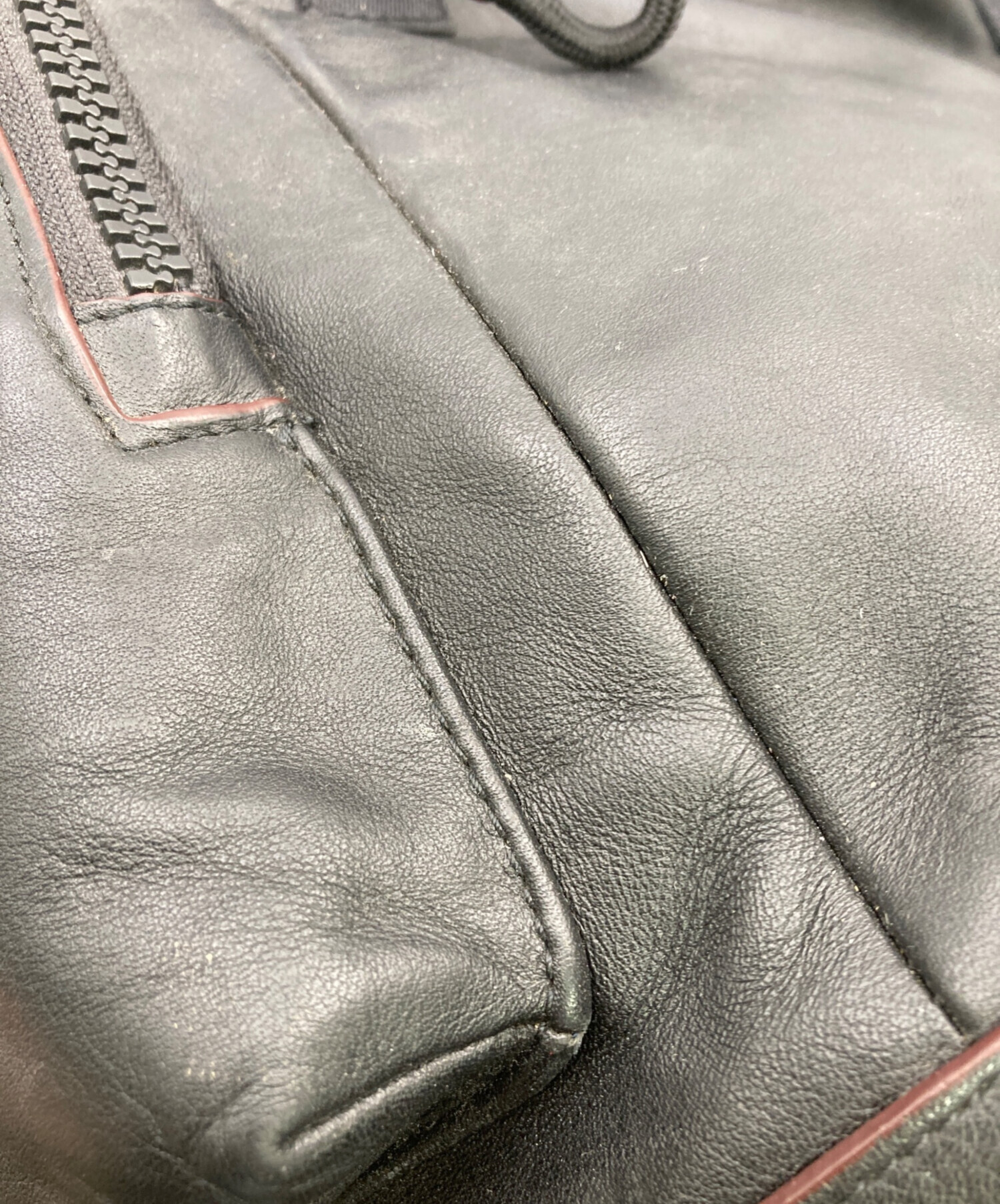 中古・古着通販】COACH (コーチ) レザーリュック ブラック｜ブランド