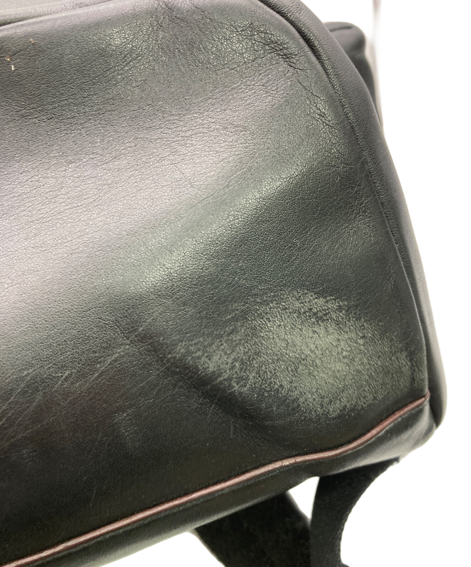 中古・古着通販】COACH (コーチ) レザーリュック ブラック｜ブランド