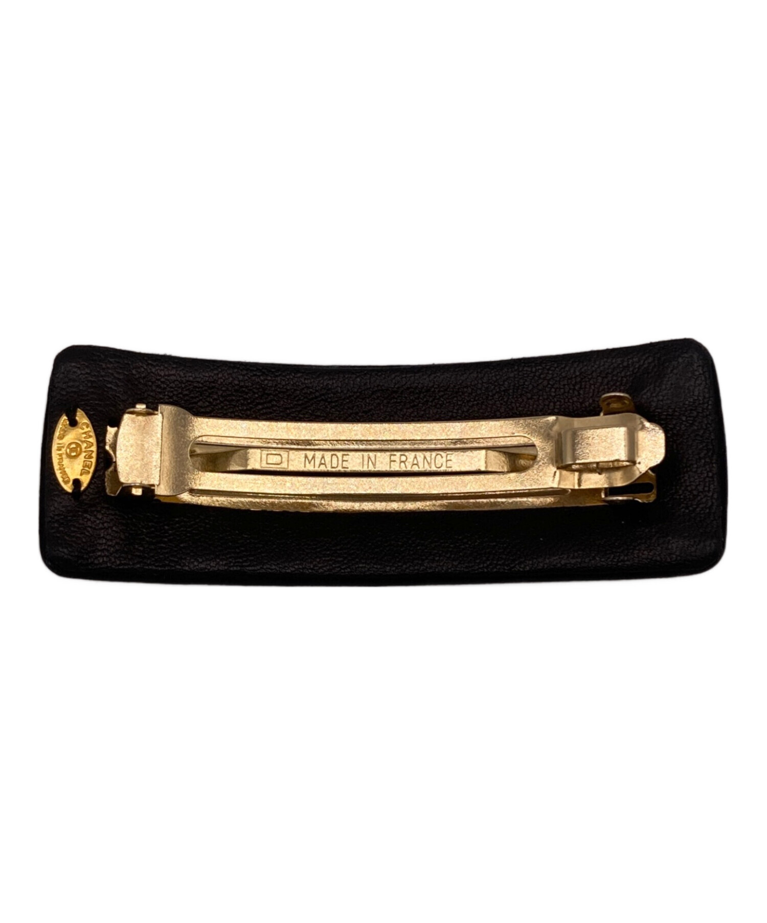 中古・古着通販】CHANEL (シャネル) バレッタ ブラック｜ブランド
