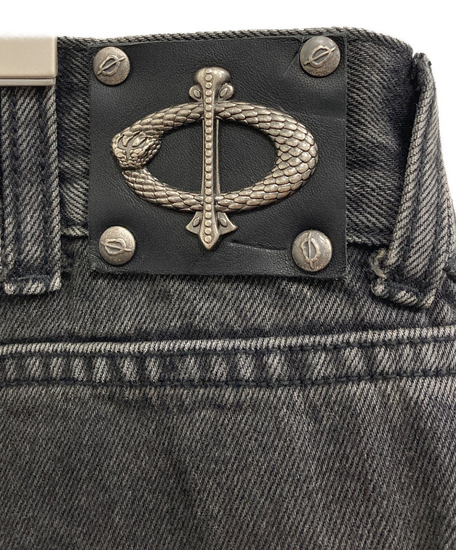 中古・古着通販】SKOOT (スクート) UNDERWORLD JORTS ブラック サイズ