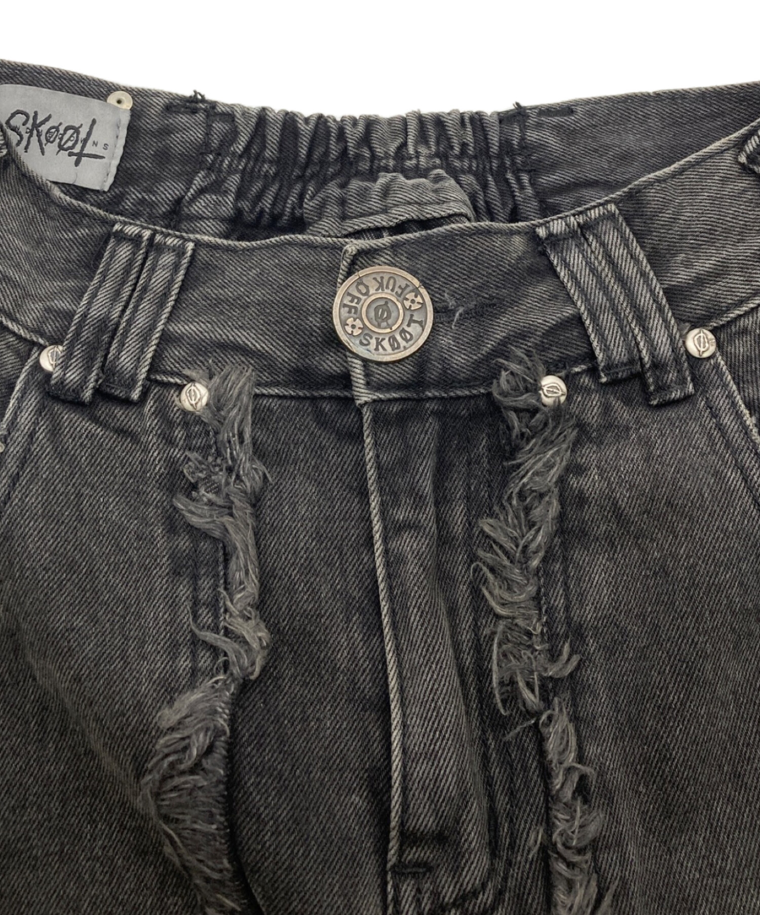 中古・古着通販】SKOOT (スクート) UNDERWORLD JORTS ブラック サイズ