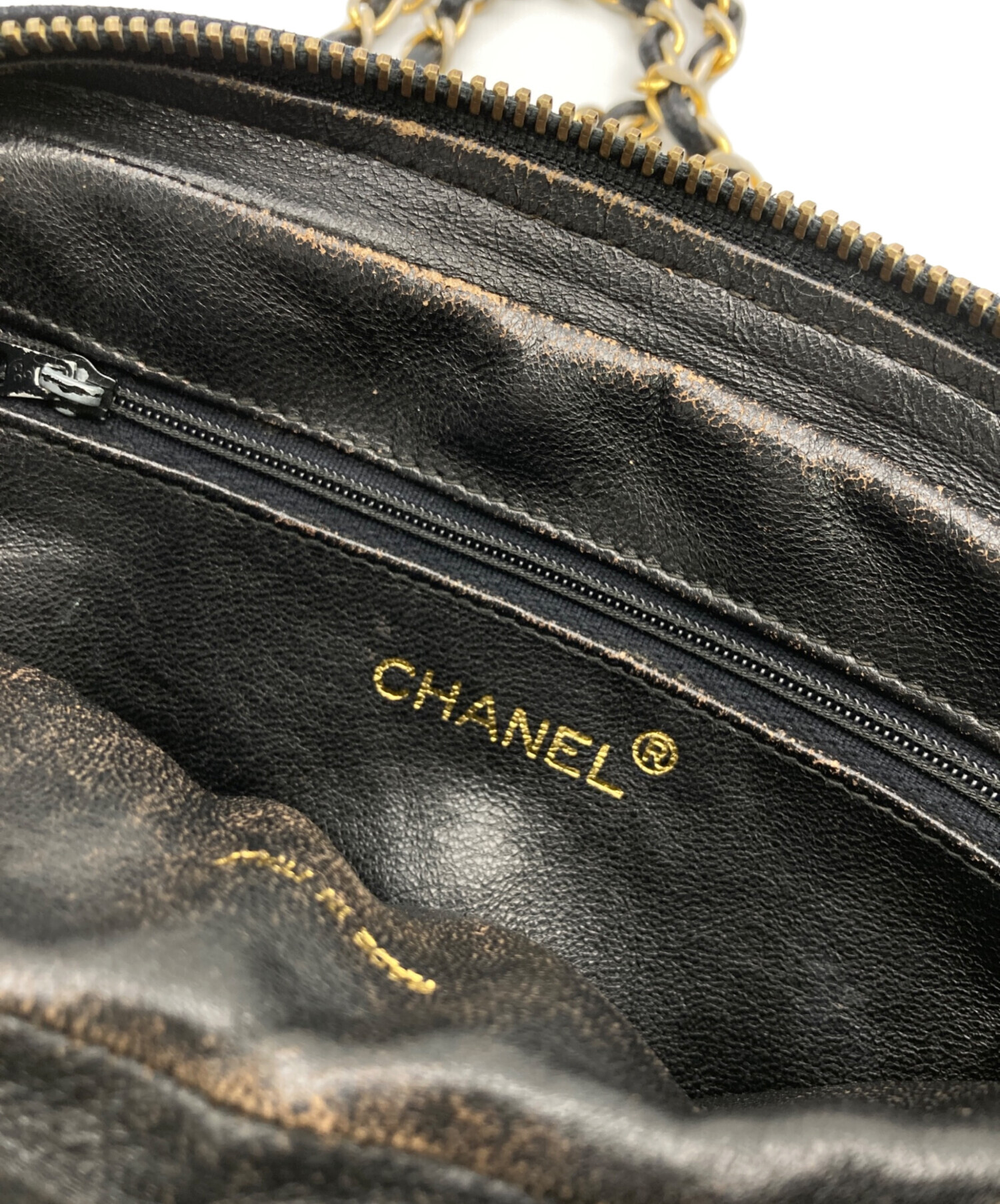 中古・古着通販】CHANEL (シャネル) チェーンショルダーバッグ