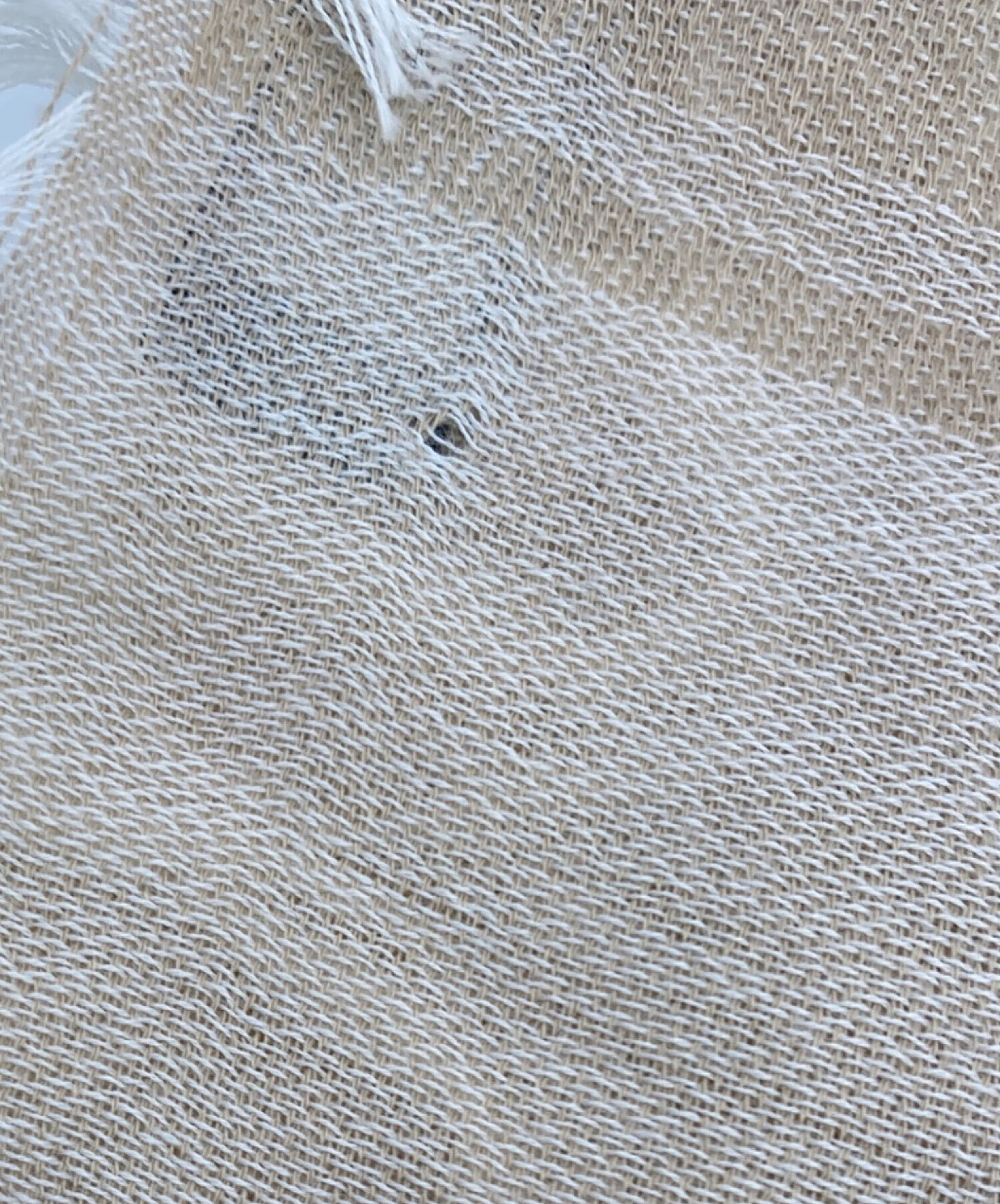 中古・古着通販】GUCCI (グッチ) コットンGG大判ストール ベージュ