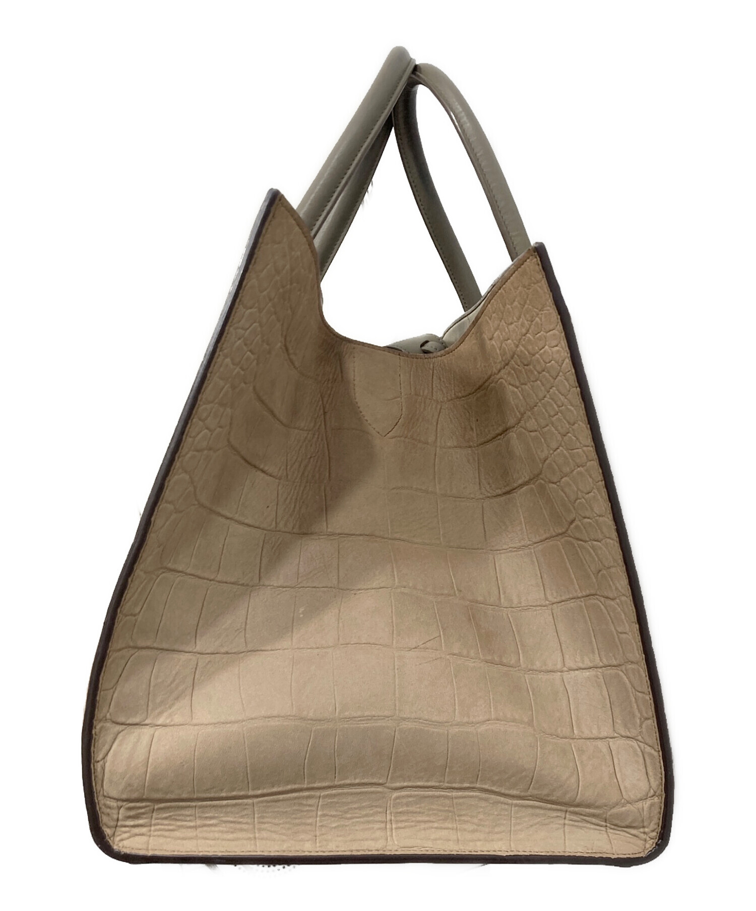 中古・古着通販】CELINE (セリーヌ) クロコ型押しラゲージ ファントム