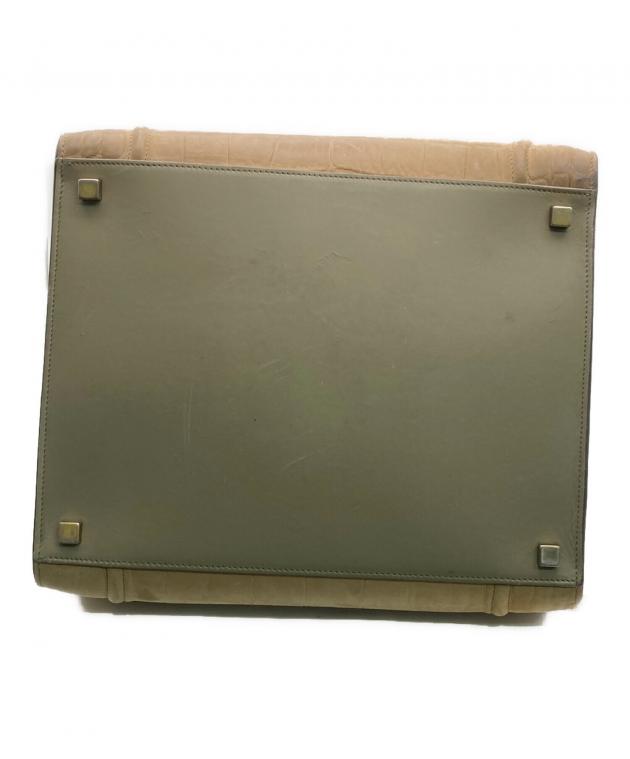 中古・古着通販】CELINE (セリーヌ) クロコ型押しラゲージ ファントム