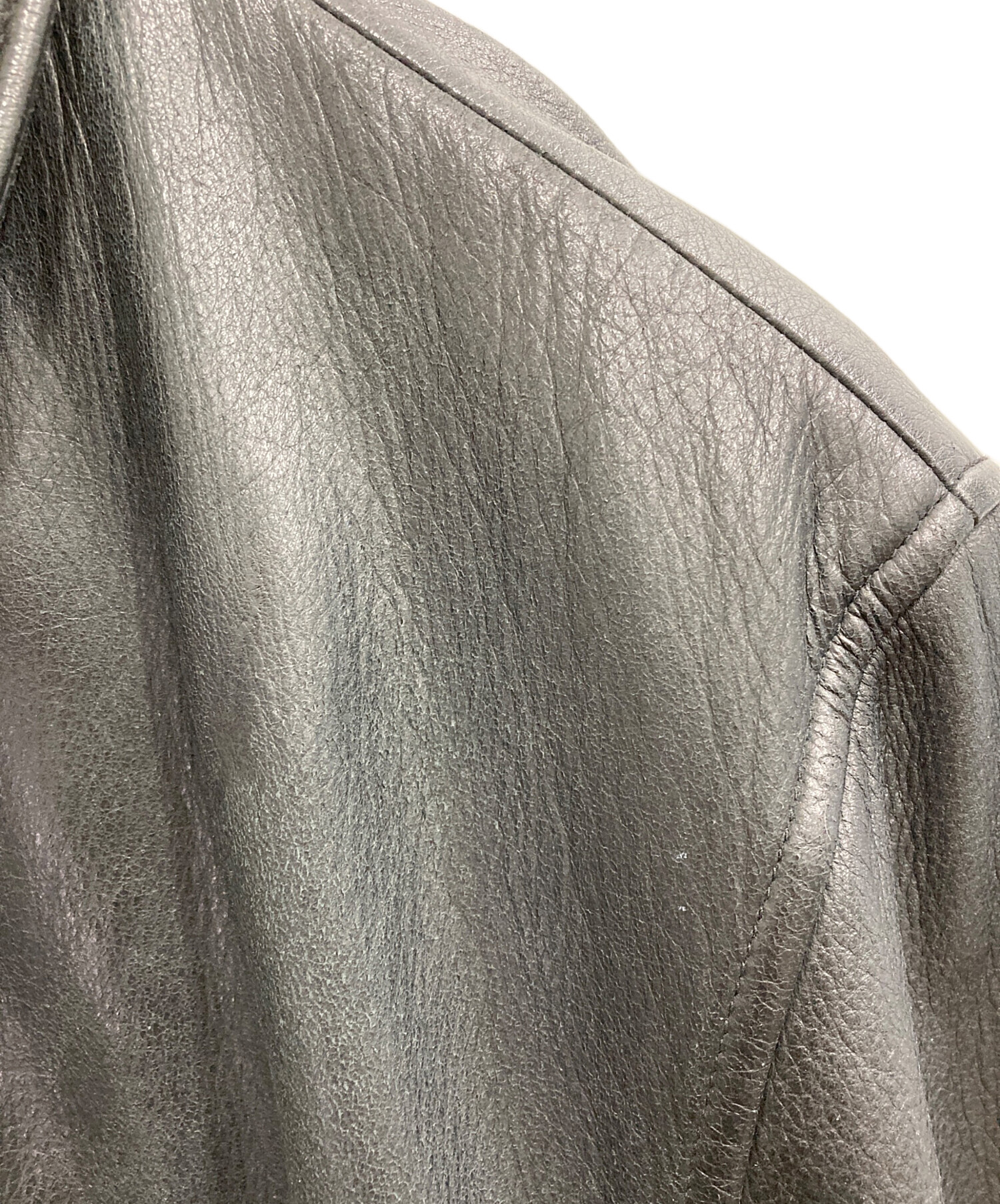 中古・古着通販】BROOKS BROTHERS (ブルックスブラザーズ) レザーカー