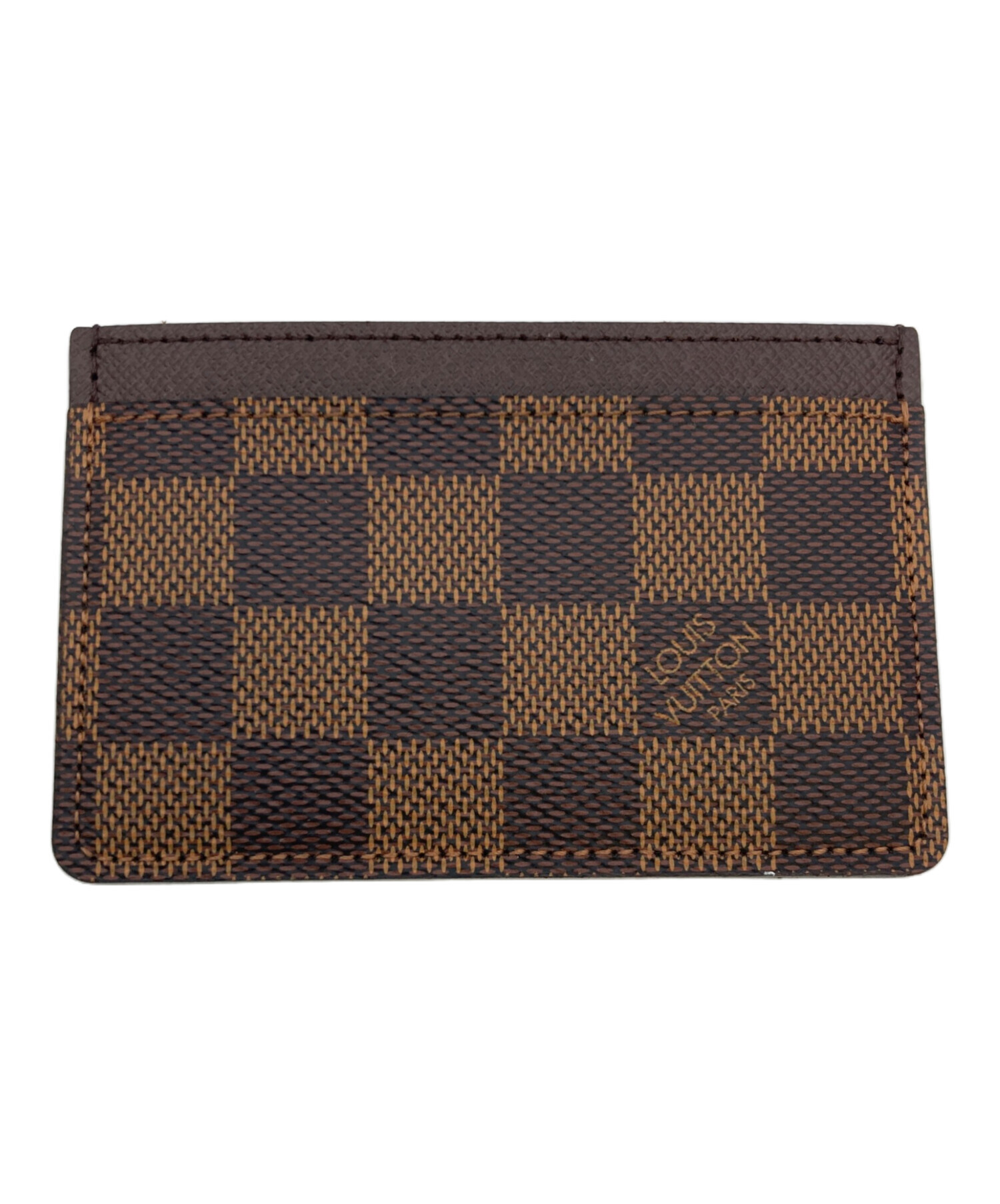 Louis Vuitton 衣類収納ケース ブラウン 中古・古着通販】LOUIS VUITTON (ルイ ヴィトン) カードケース