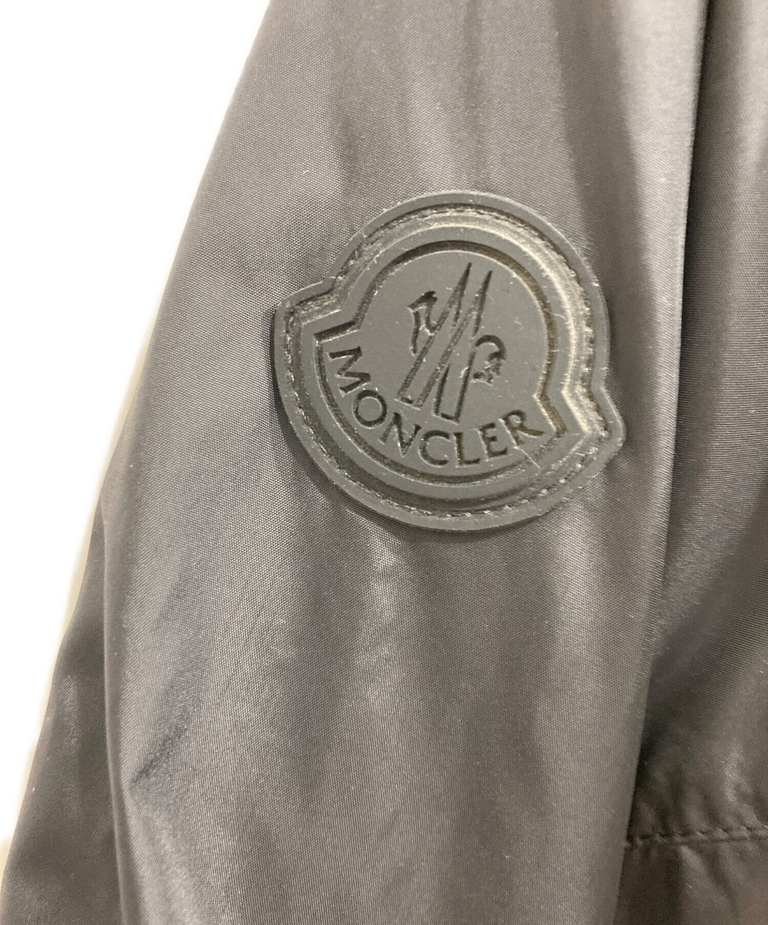 中古・古着通販】MONCLER (モンクレール) ナイロンジャケット ブラック