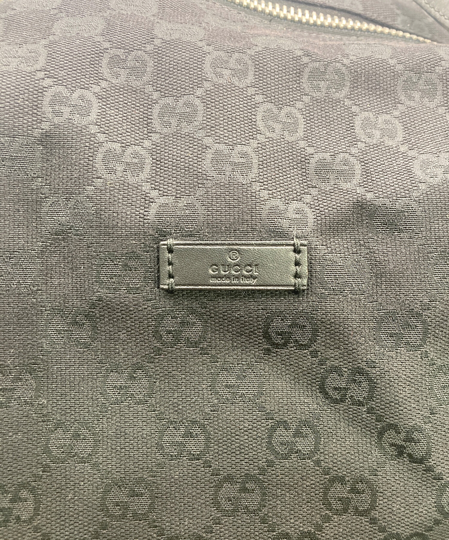 中古・古着通販】GUCCI (グッチ) GGキャンバス ダッフルバッグ 