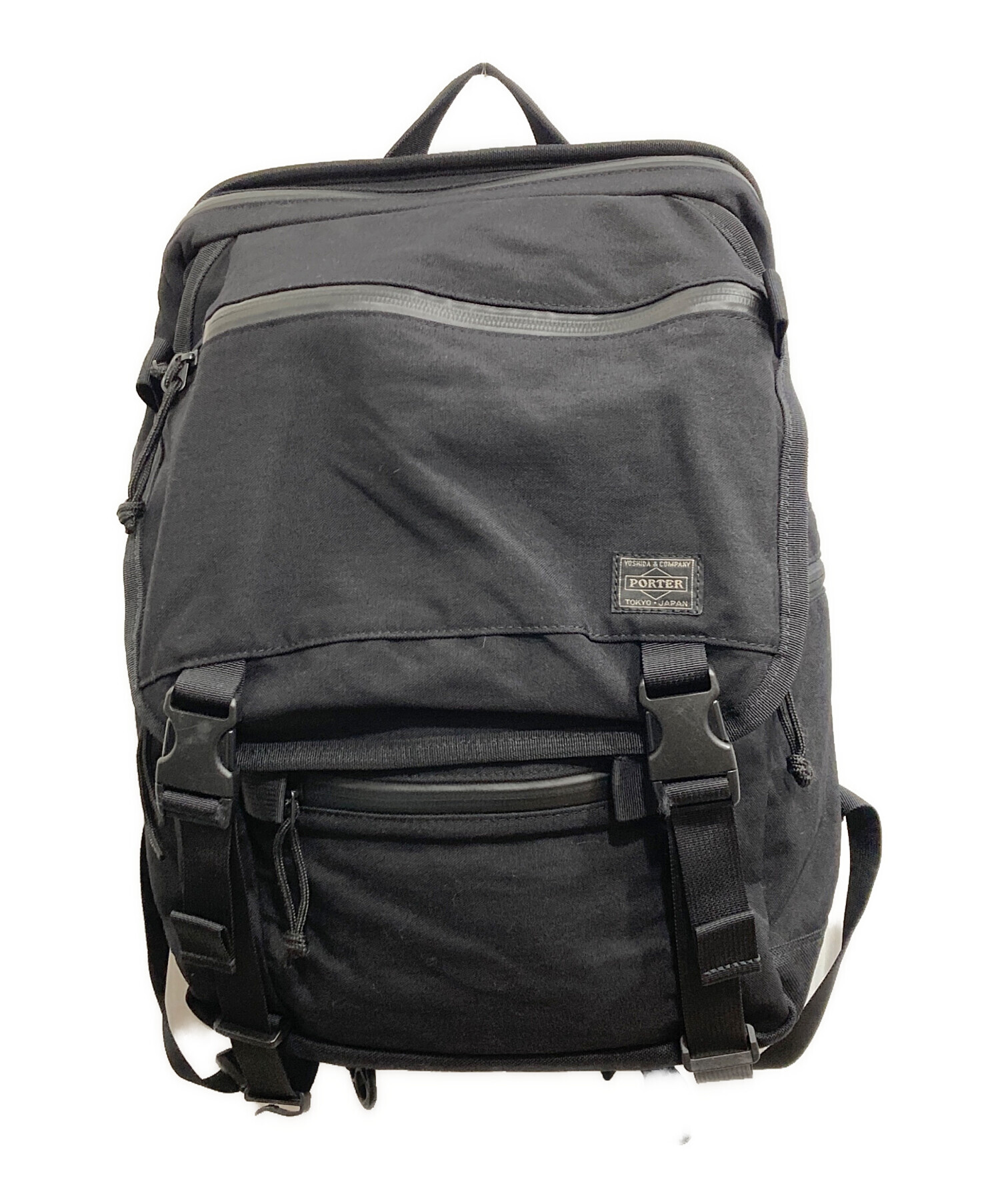 未使用級✨PORTER KLUNKERZ DAYPACK S 通勤 通学 旅行 中古・古着通販】PORTER (ポーター) KLUNKERZ DAYPACK(S) ブラック