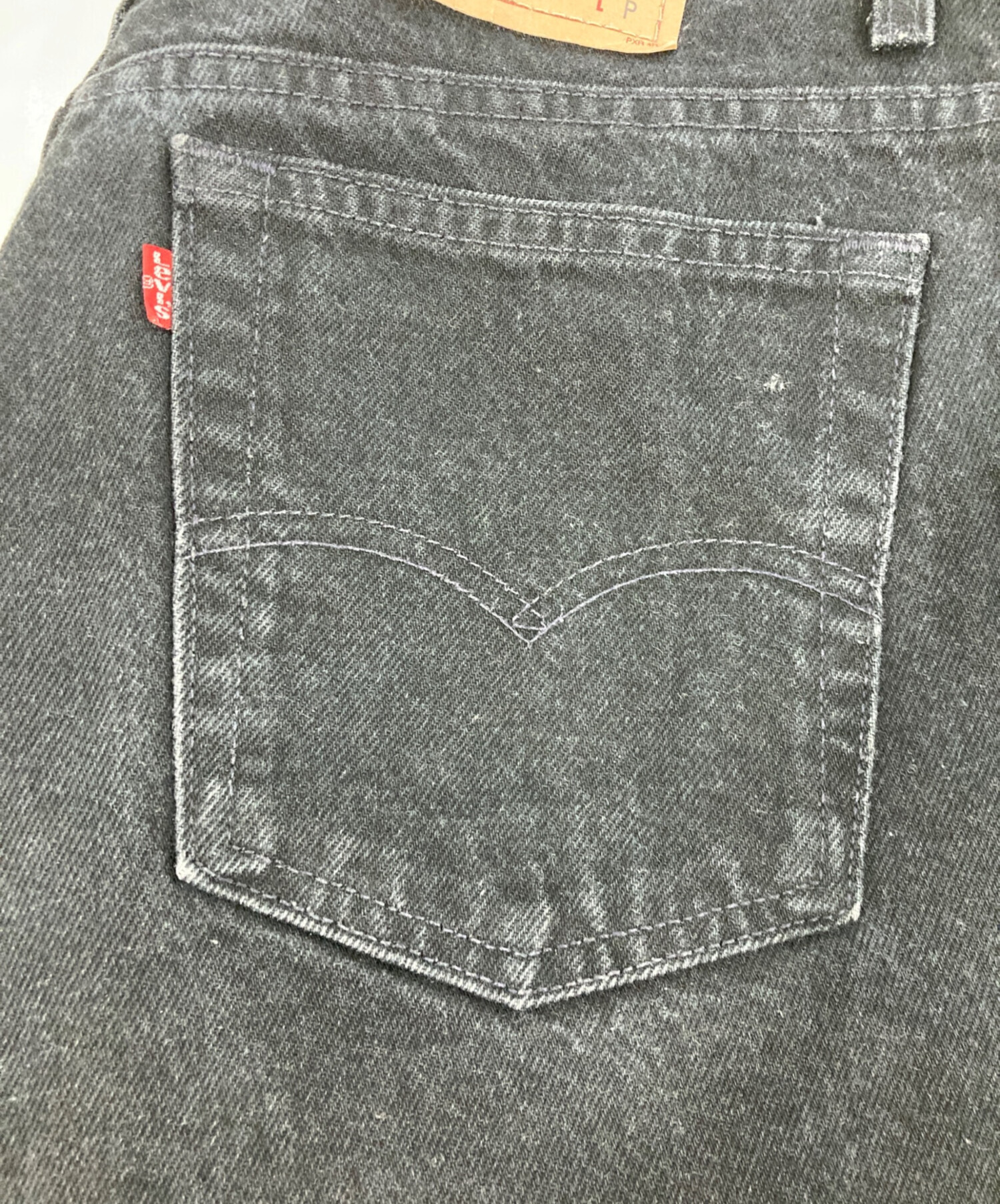 Supreme Levis デニムパンツ 17ss 染み込みロゴ vintage 中古・古着通販】LEVI'S (リーバイス) 551後染めデニムパンツ ブラック