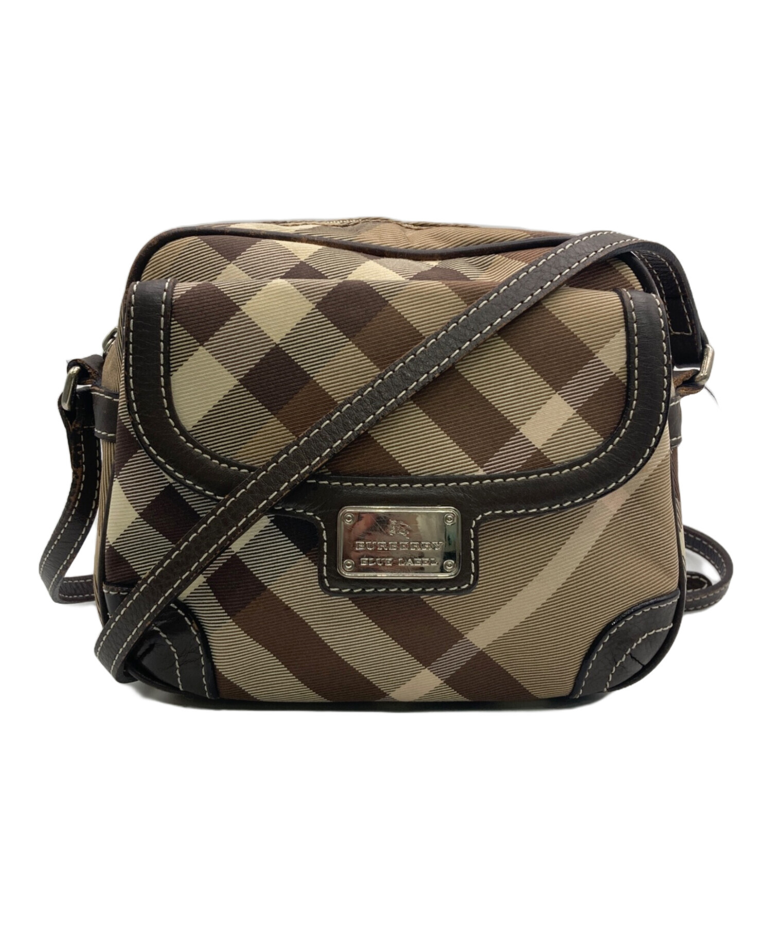 BURBERRY BLUE LABEL ポシェット ショルダーバッグ 中古・古着通販】BURBERRY BLUE LABEL (バーバリー ブルー レーベル