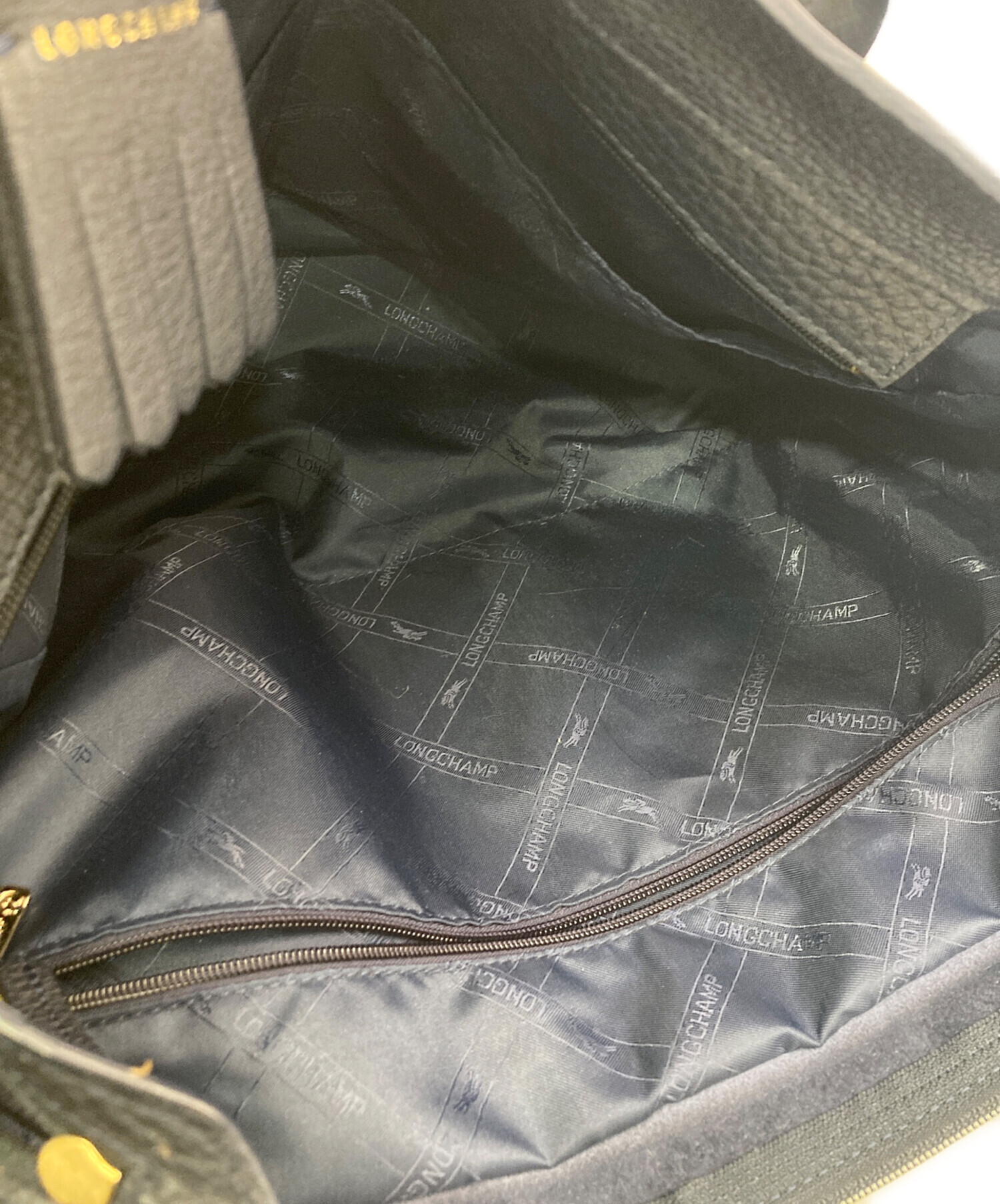 中古・古着通販】LONGCHAMP (ロンシャン) ペネロペレザートートバッグ