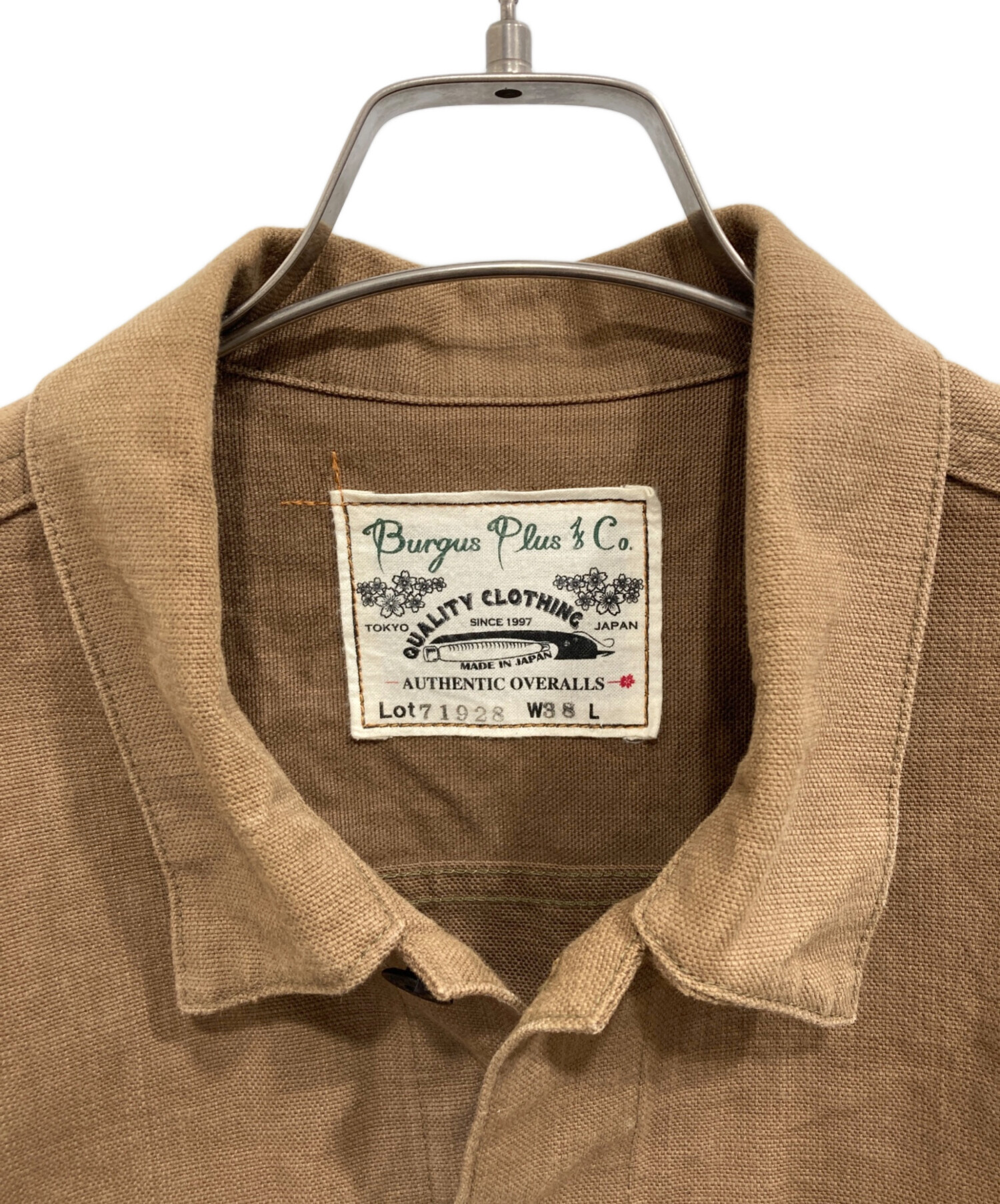 中古・古着通販】BURGUS PLUS (バーガスプラス) 13.5oz Heavy Duck 1st