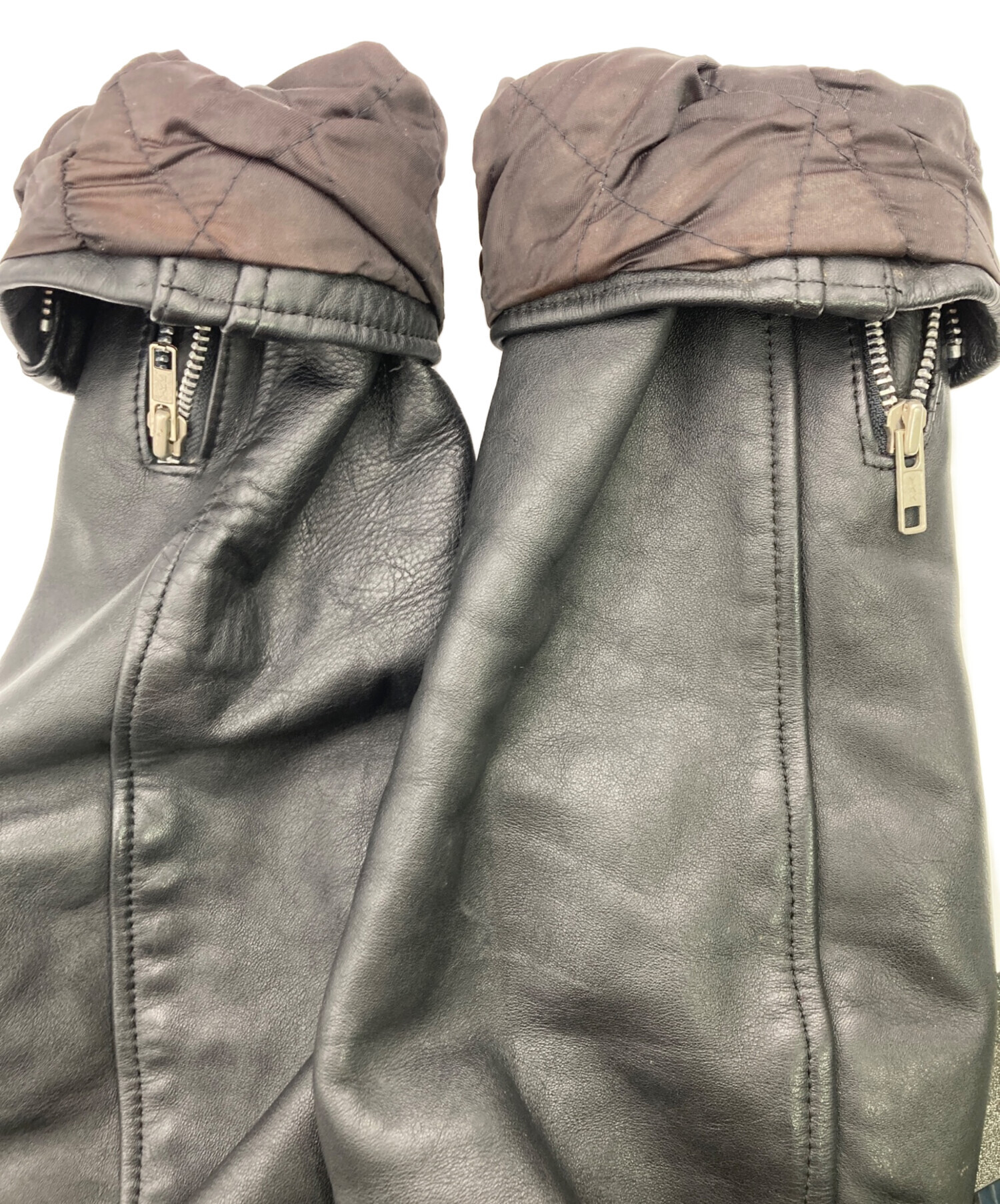 中古・古着通販】HOUSTON (ヒューストン) レザーダブルライダース