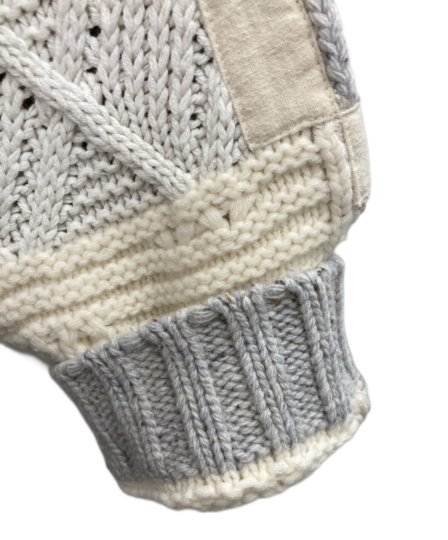 中古・古着通販】SUPREME (シュプリーム) Patchwork Cable Knit