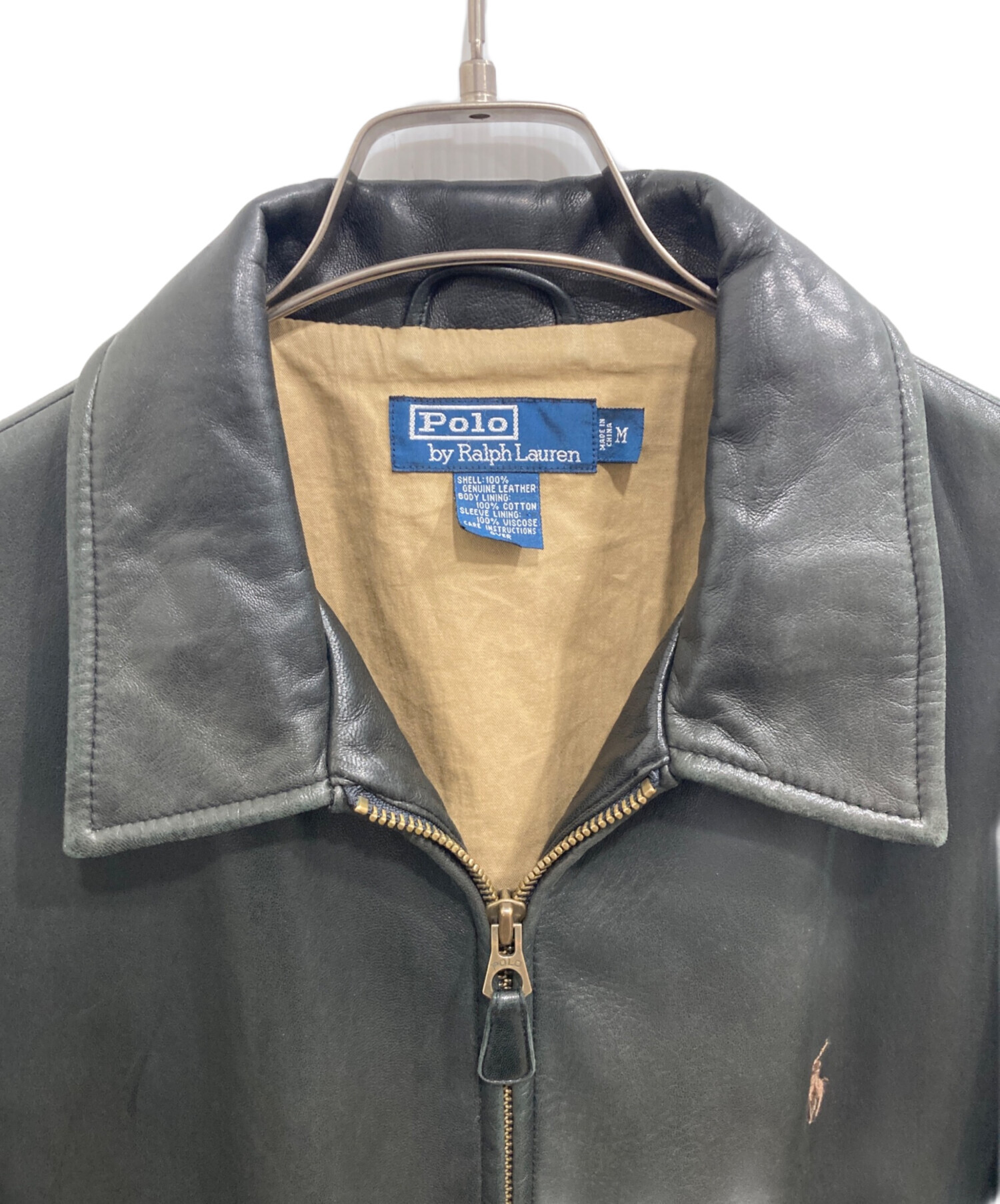 中古・古着通販】POLO RALPH LAUREN (ポロ・ラルフローレン) レザー