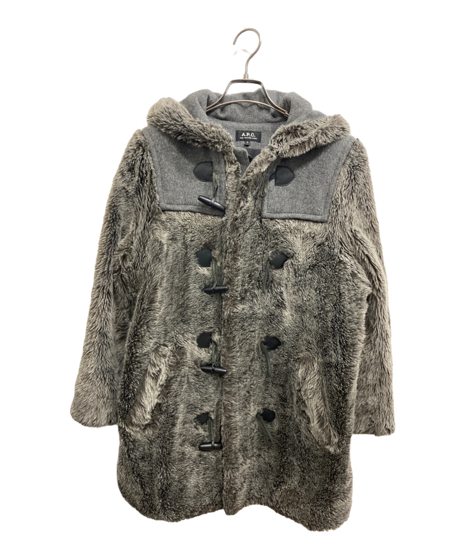 中古・古着通販】A.P.C. (アーペーセー) フェイクファーダッフルコート