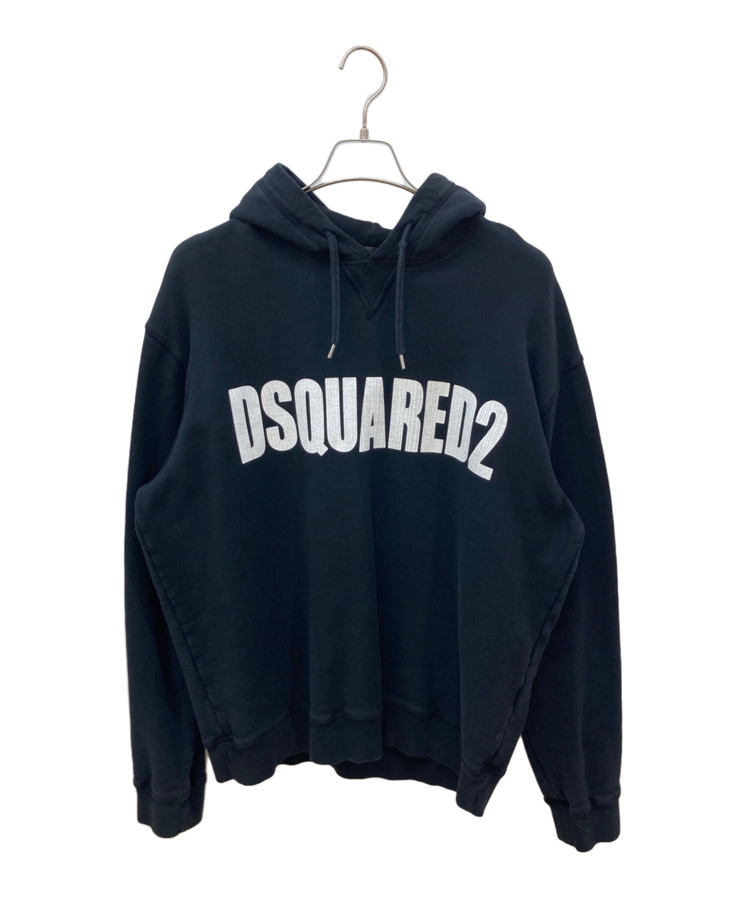 DSQUARED2 / ディースクエアード/2023 プリントパーカー XL 中古・古着通販】DSQUARED2 (ディースクエアード) ロゴプリント