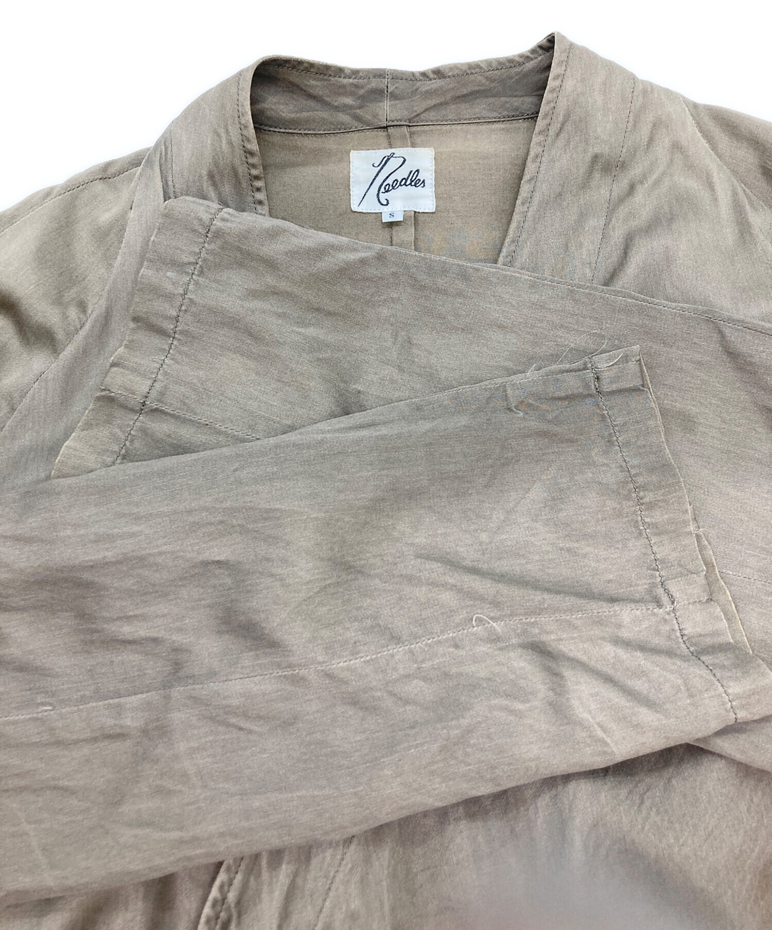 中古・古着通販】Needles (ニードルズ) レーヨンコットンカーディガン 