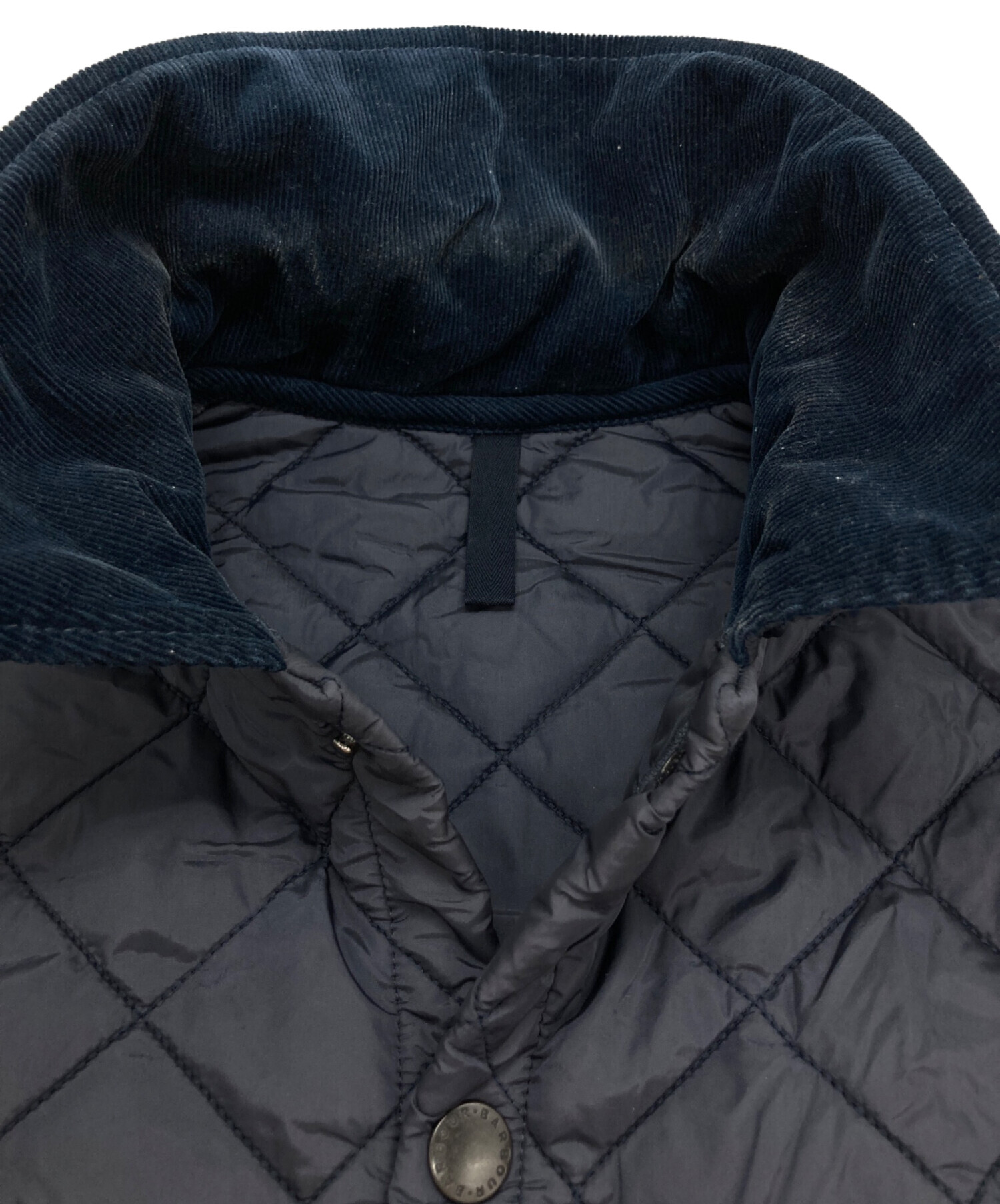 中古・古着通販】Barbour (バブアー) キルティングジャケット ネイビー 