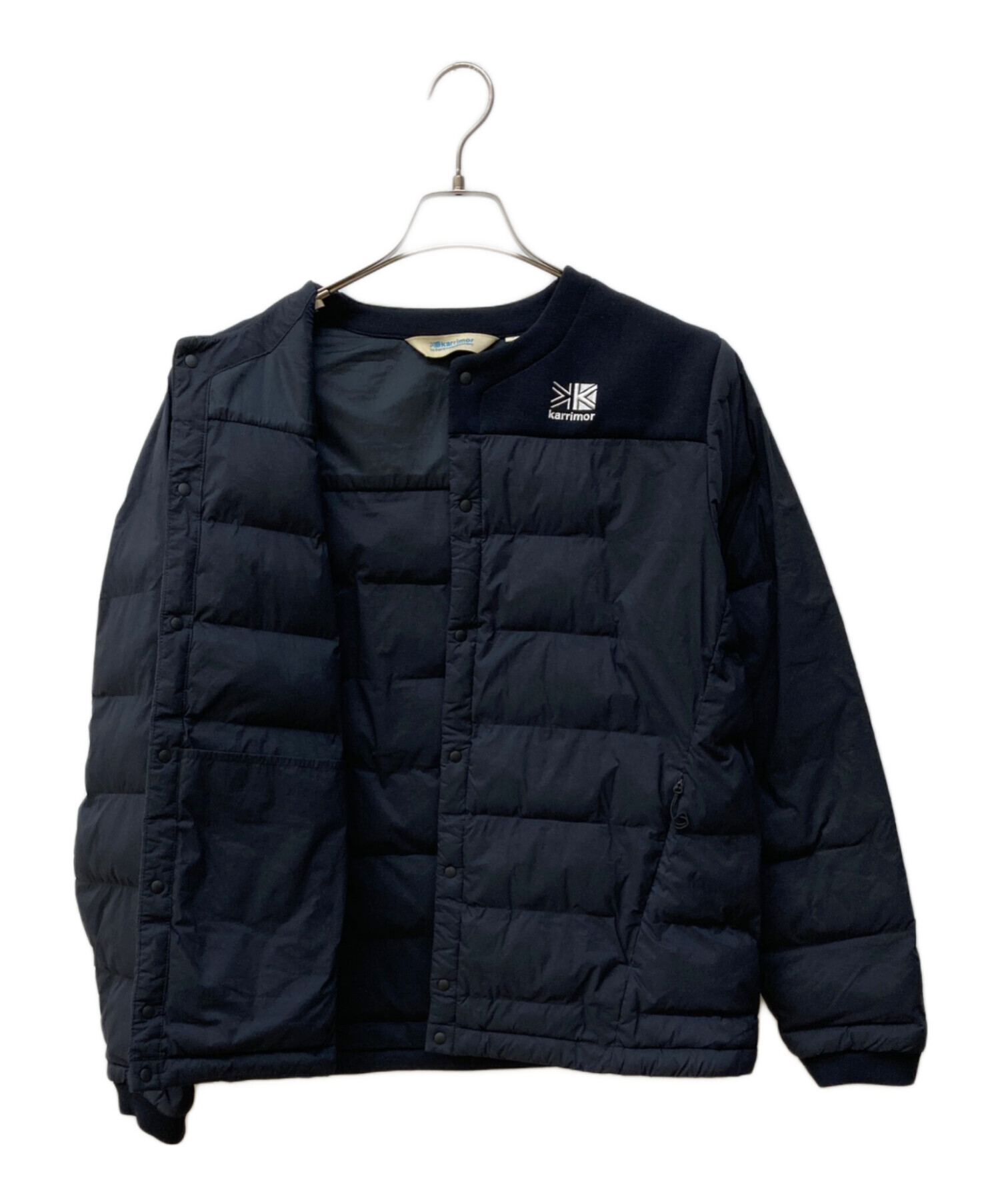 karrimor カリマー　中綿ナイロンジャケット　ブラック　サイズ 中古・古着通販】Karrimor (カリマー) 中綿ジャケット ブラック