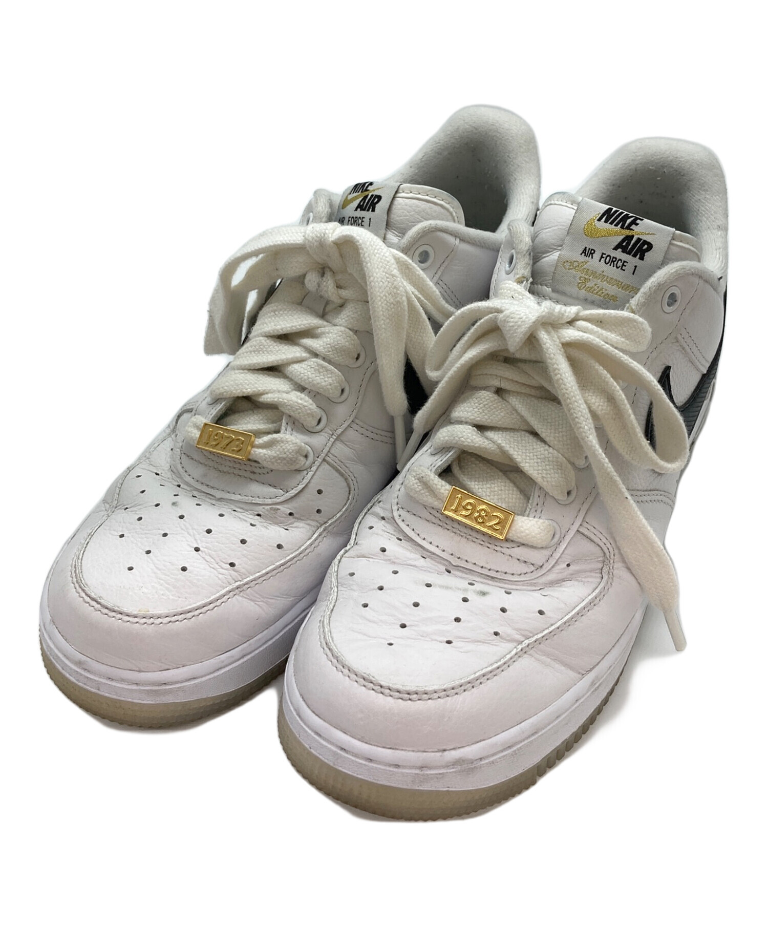 中古・古着通販】NIKE (ナイキ) AIR FORCE 1 07 PRM ホワイト サイズ 