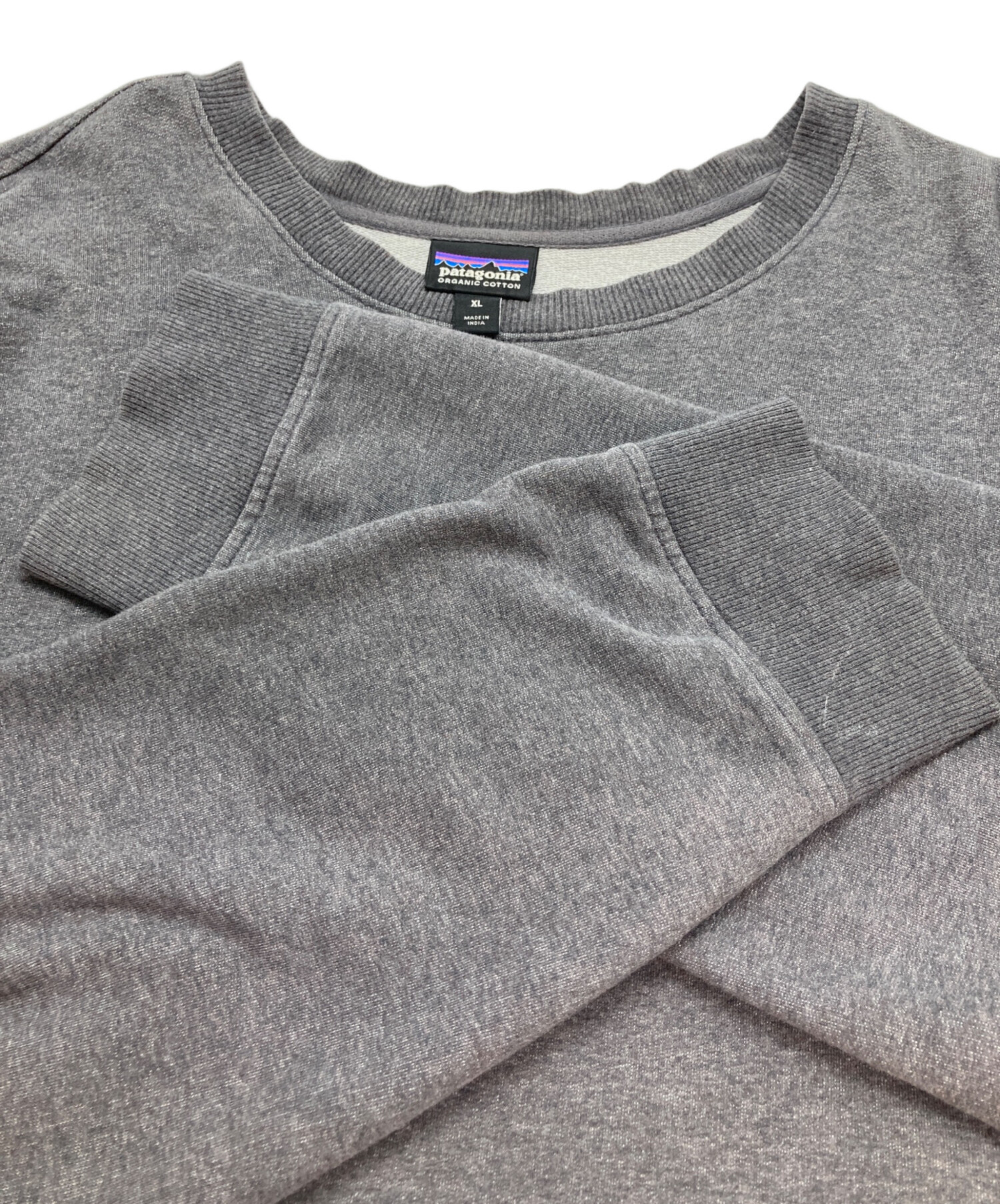patagonia パタゴニア スウェット XL グレー 【古着】【中古】【送料無料】 中古・古着通販】Patagonia (パタゴニア) ワンポイントロゴスウェット