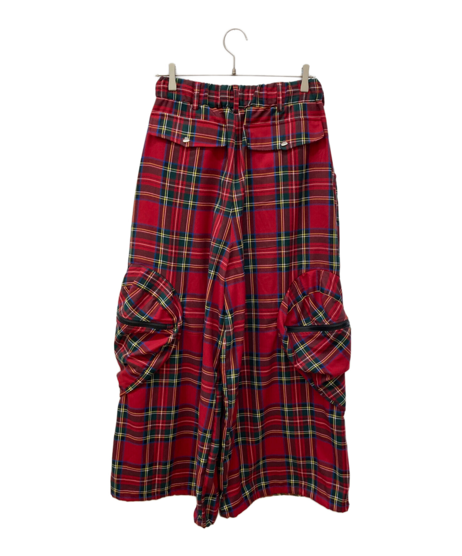 中古・古着通販】HEIHEI (ヘイヘイ) パンツ レッド サイズ:FREE