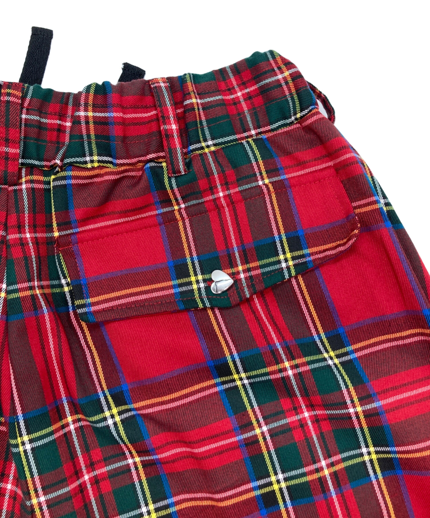 中古・古着通販】HEIHEI (ヘイヘイ) パンツ レッド サイズ:FREE