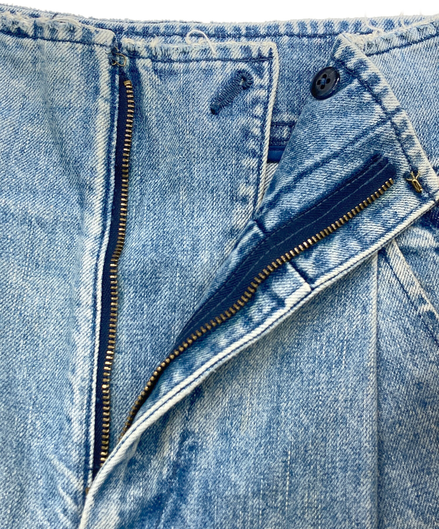 中古・古着通販】Mame Kurogouchi (マメクロゴウチ) バイカラーデニム