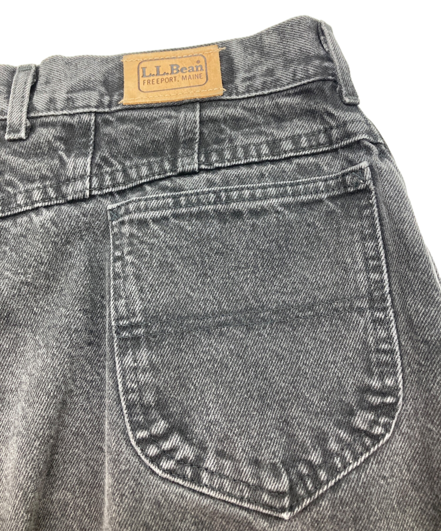 中古・古着通販】L.L.Bean (エルエルビーン) デニムパンツ ブラック