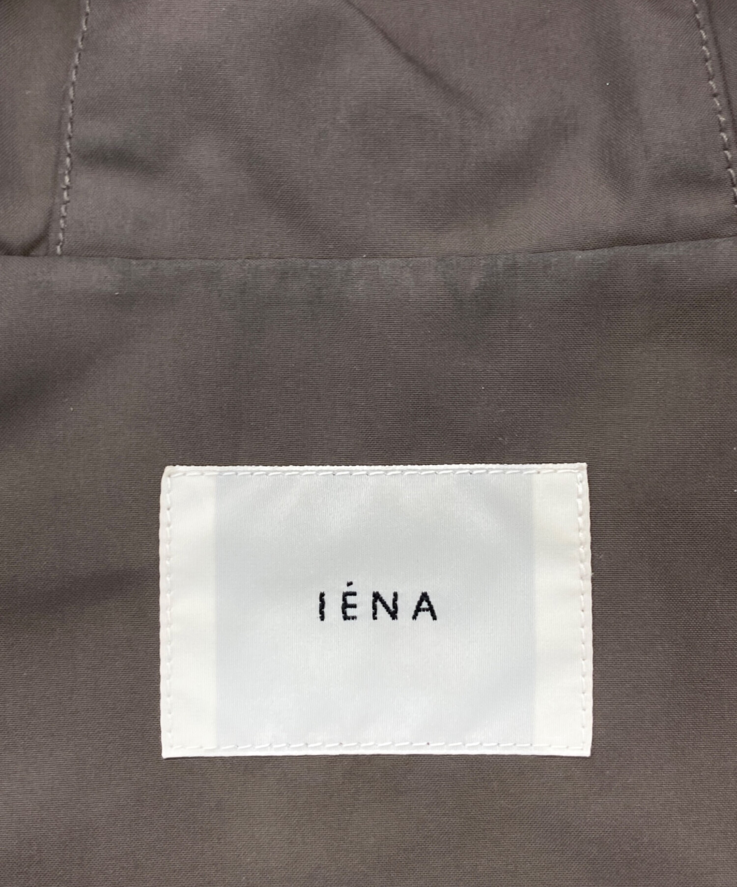 IENA イエナ フーデッドブルゾン36 美品 中古・古着通販】IENA (イエナ) Pタフタフーデットブルゾン ブラウン