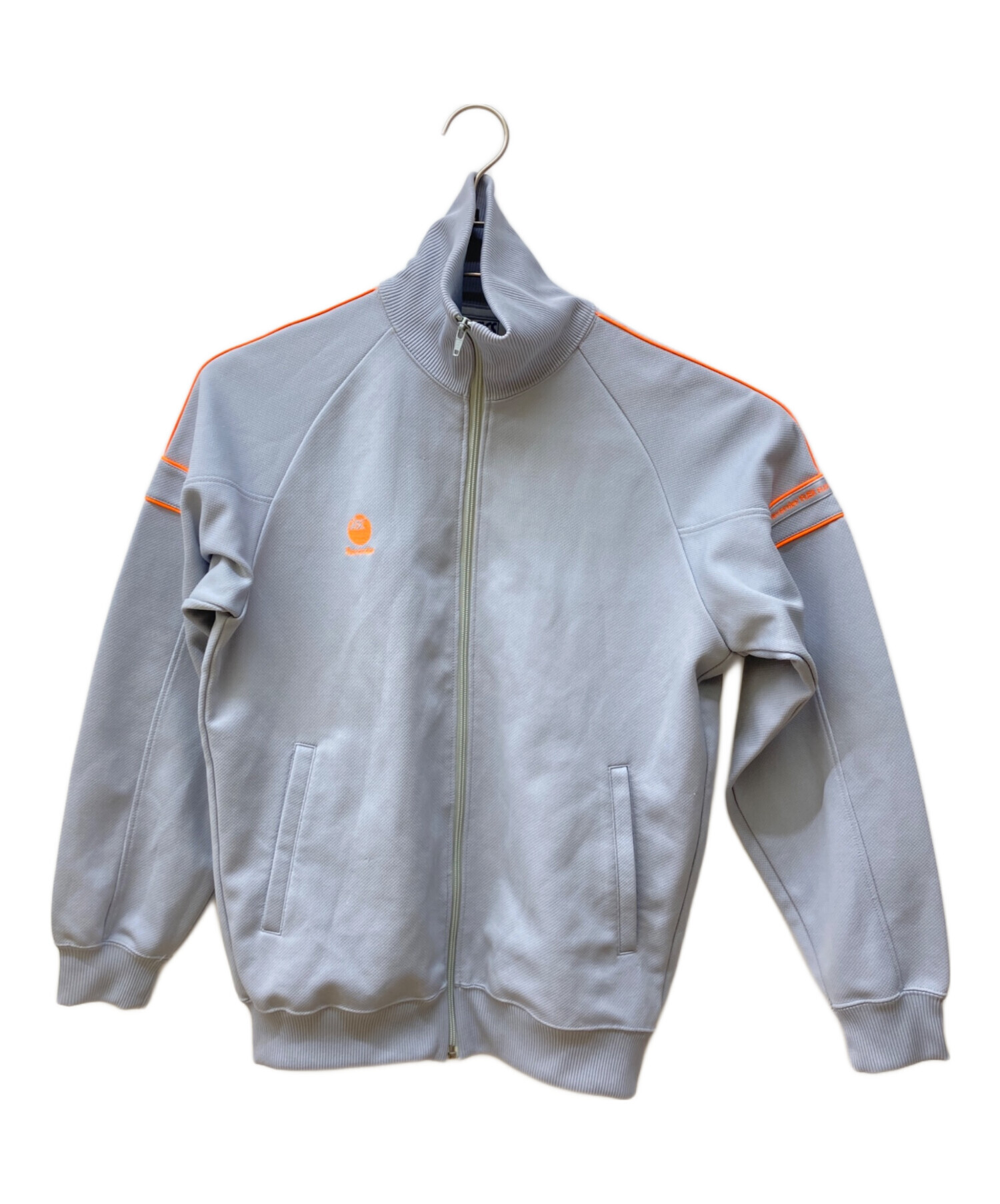 中古・古着通販】asics (アシックス) トラックジャケット ライトグレー 