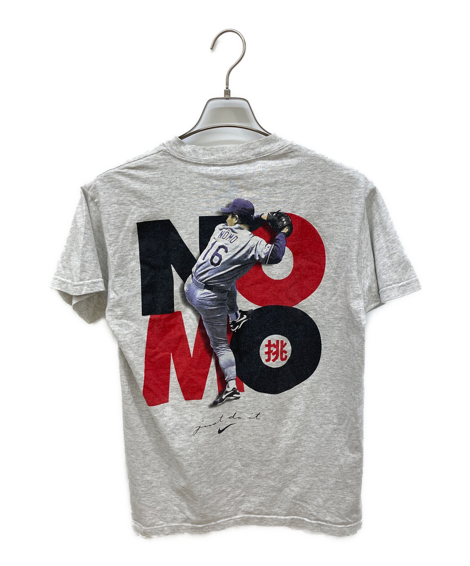 中古・古着通販】NIKE (ナイキ) プリントTシャツ グレー サイズ:SIZE S 