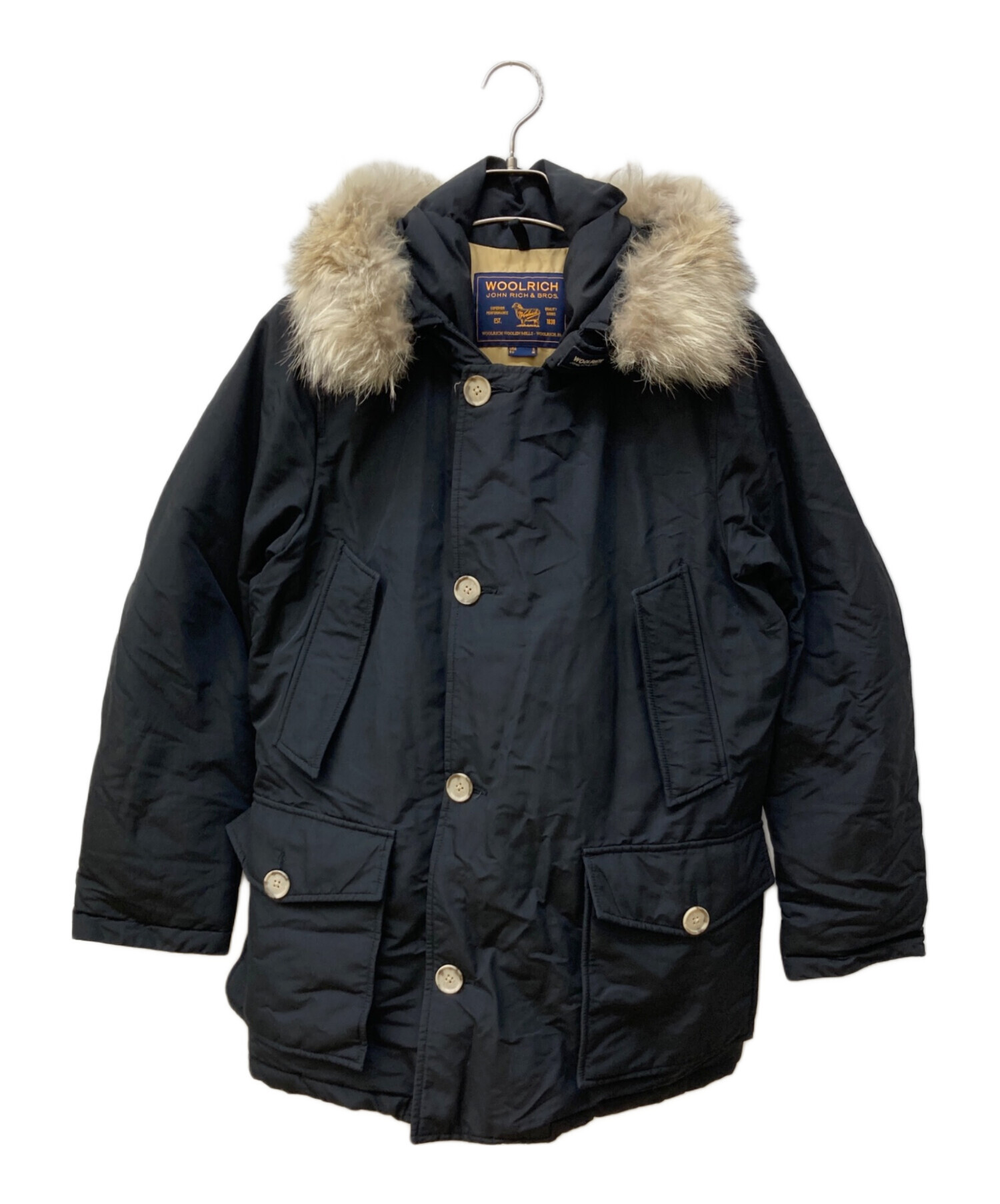 中古・古着通販】WOOLRICH (ウールリッチ) ファーフーデッドダウン 