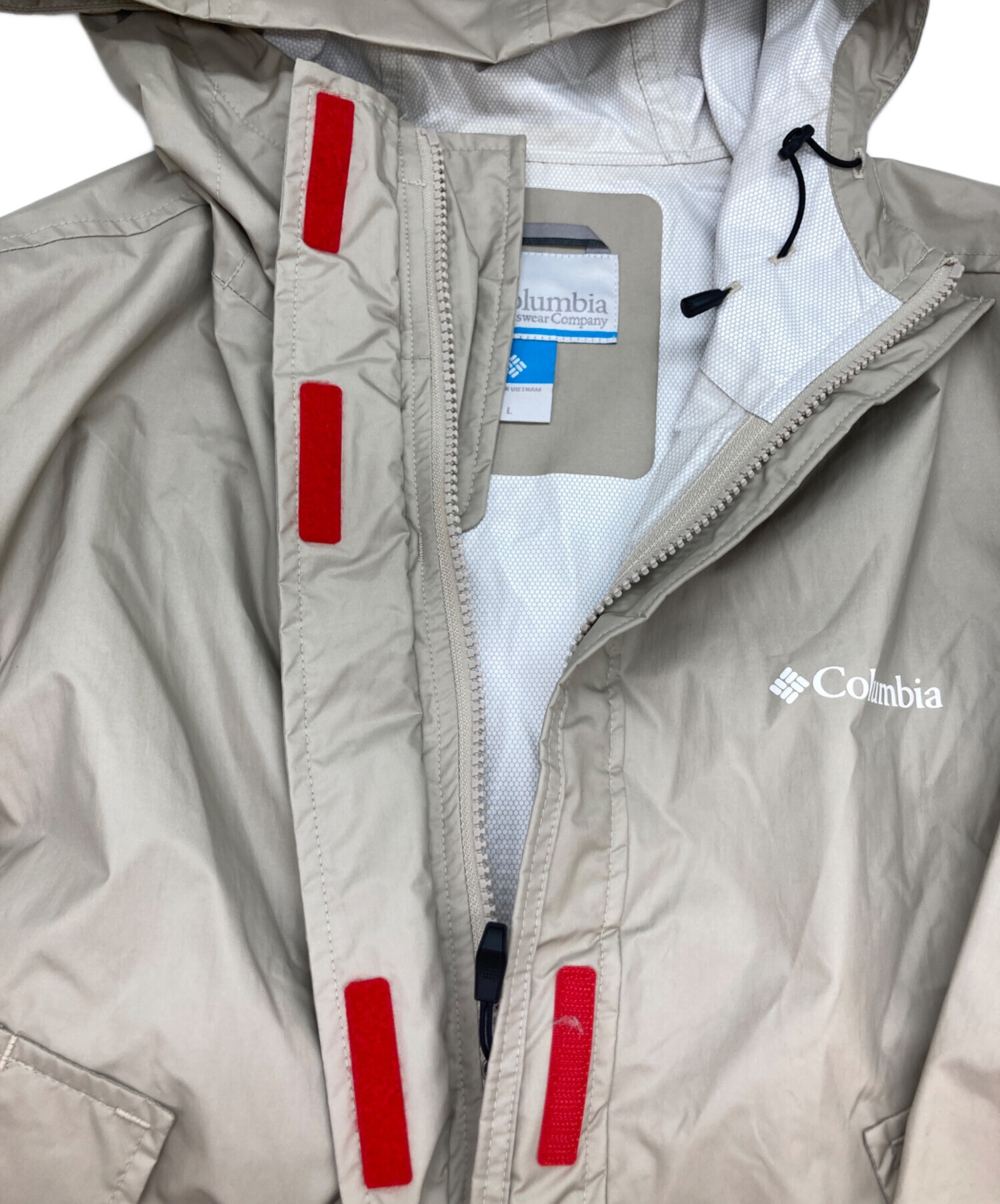 中古・古着通販】Columbia (コロンビア) マウンテンパーカー ベージュ 