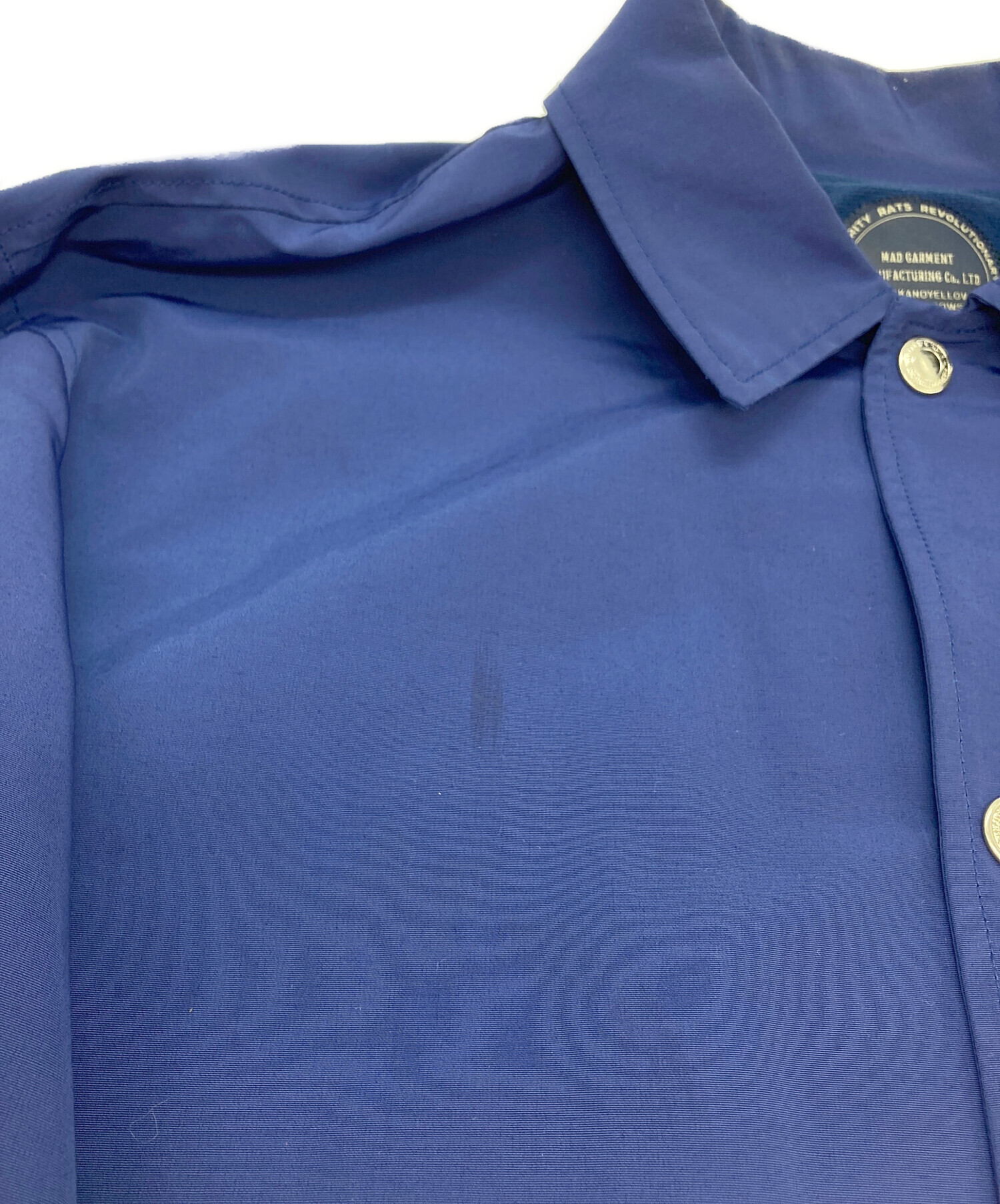 中古・古着通販】RATS (ラッツ) コーチジャケット ネイビー サイズ:XL