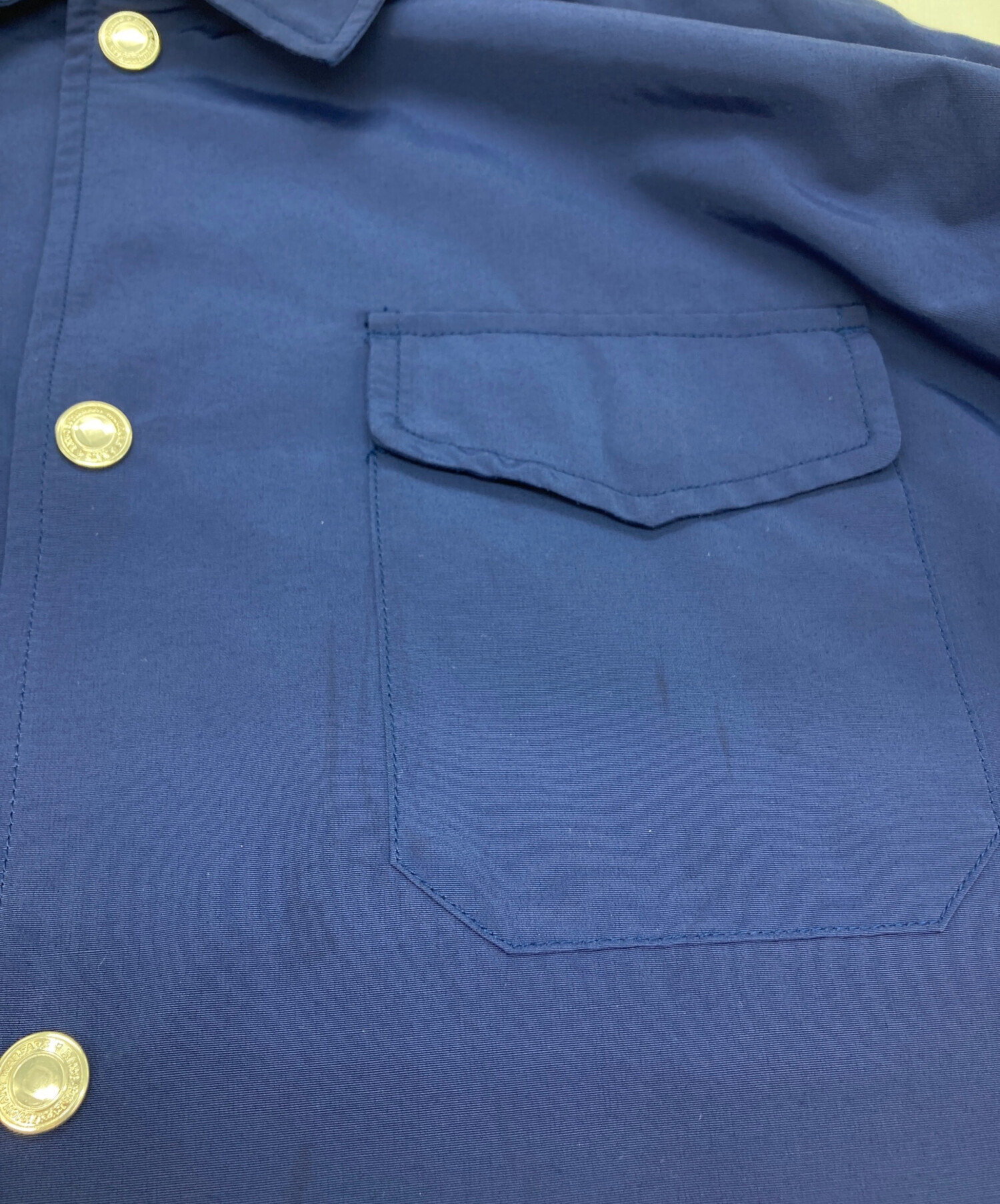 中古・古着通販】RATS (ラッツ) コーチジャケット ネイビー サイズ:XL