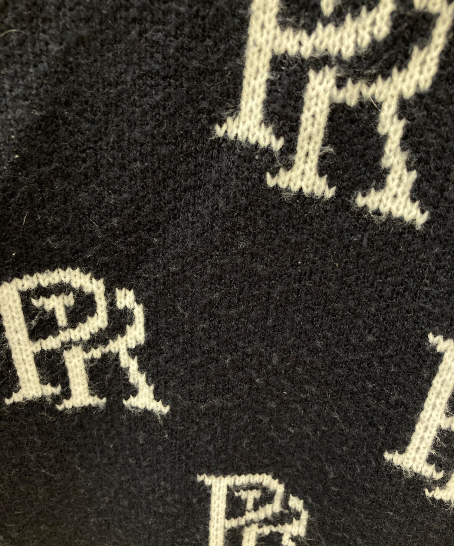 中古・古着通販】phatrnk (ファットランク) PRロゴニット ネイビー